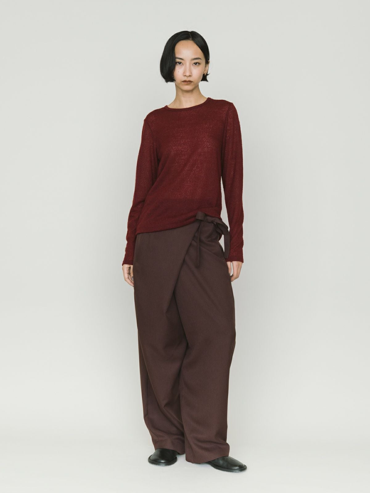 MIDIUMISOLID for Ladies コクーンワイドパンツ｜ MARcourt ONLINE