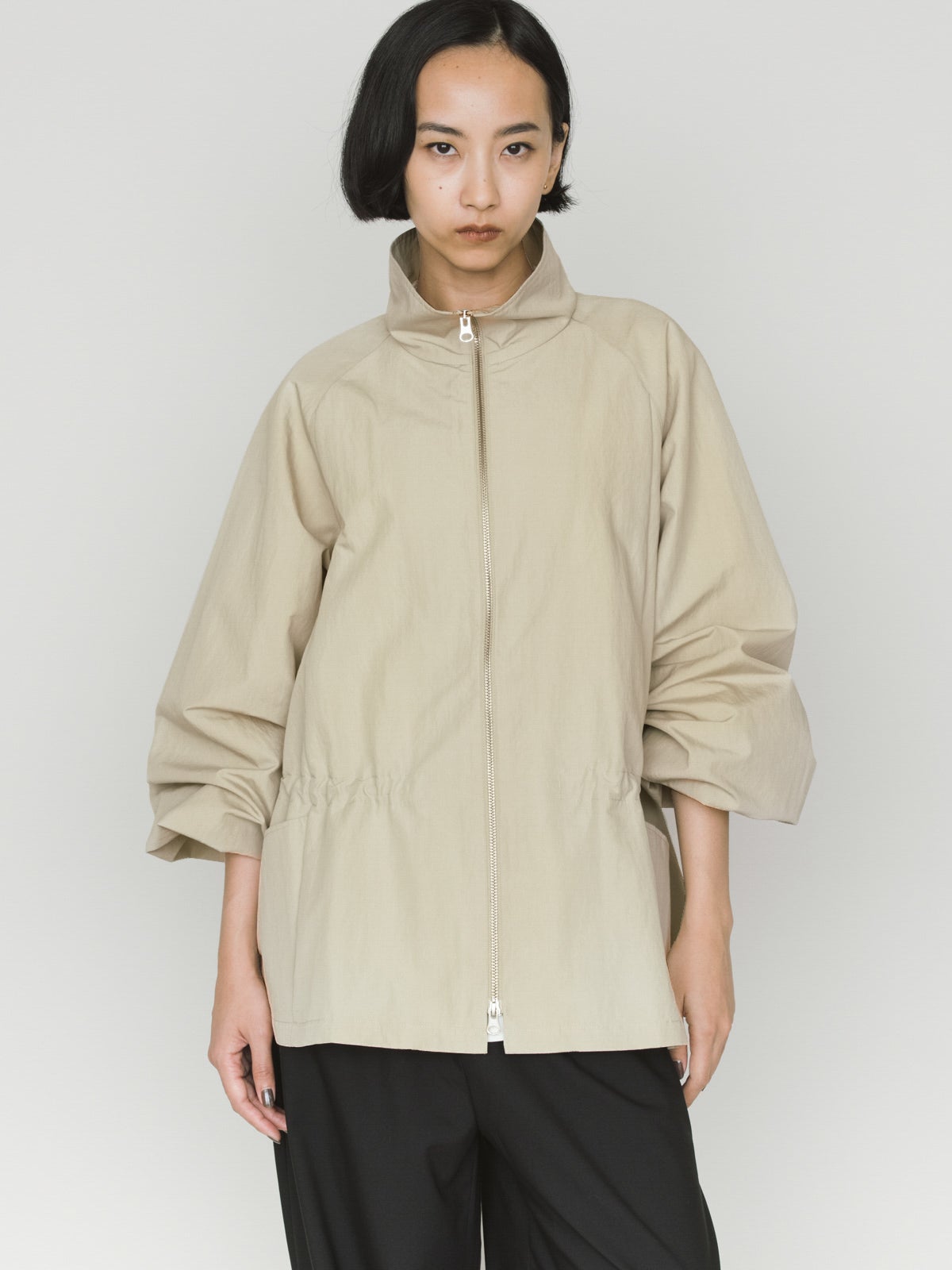 MIDIUMISOLID for Ladies テントラインジップジャケット｜ MARcourt