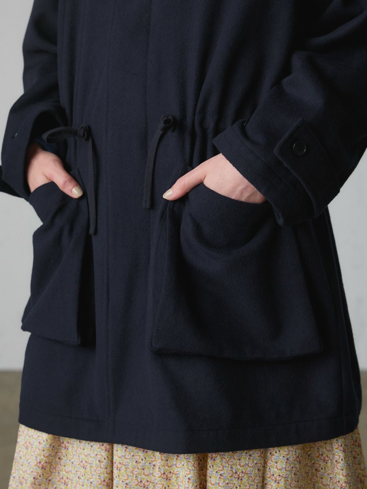 MidiUmi ウールフード付きコート｜ MARcourt ONLINE STORE