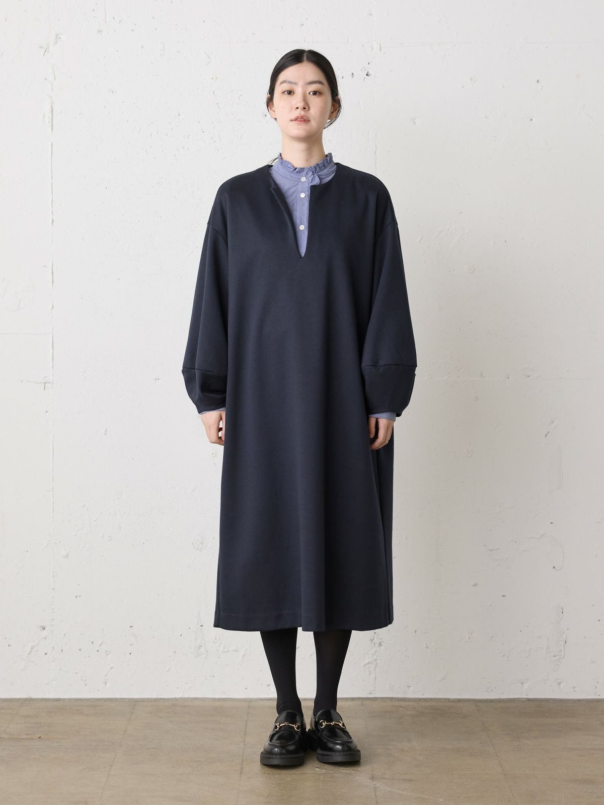 MidiUmi スムースダブルニットスキッパーワンピース｜ MARcourt ONLINE