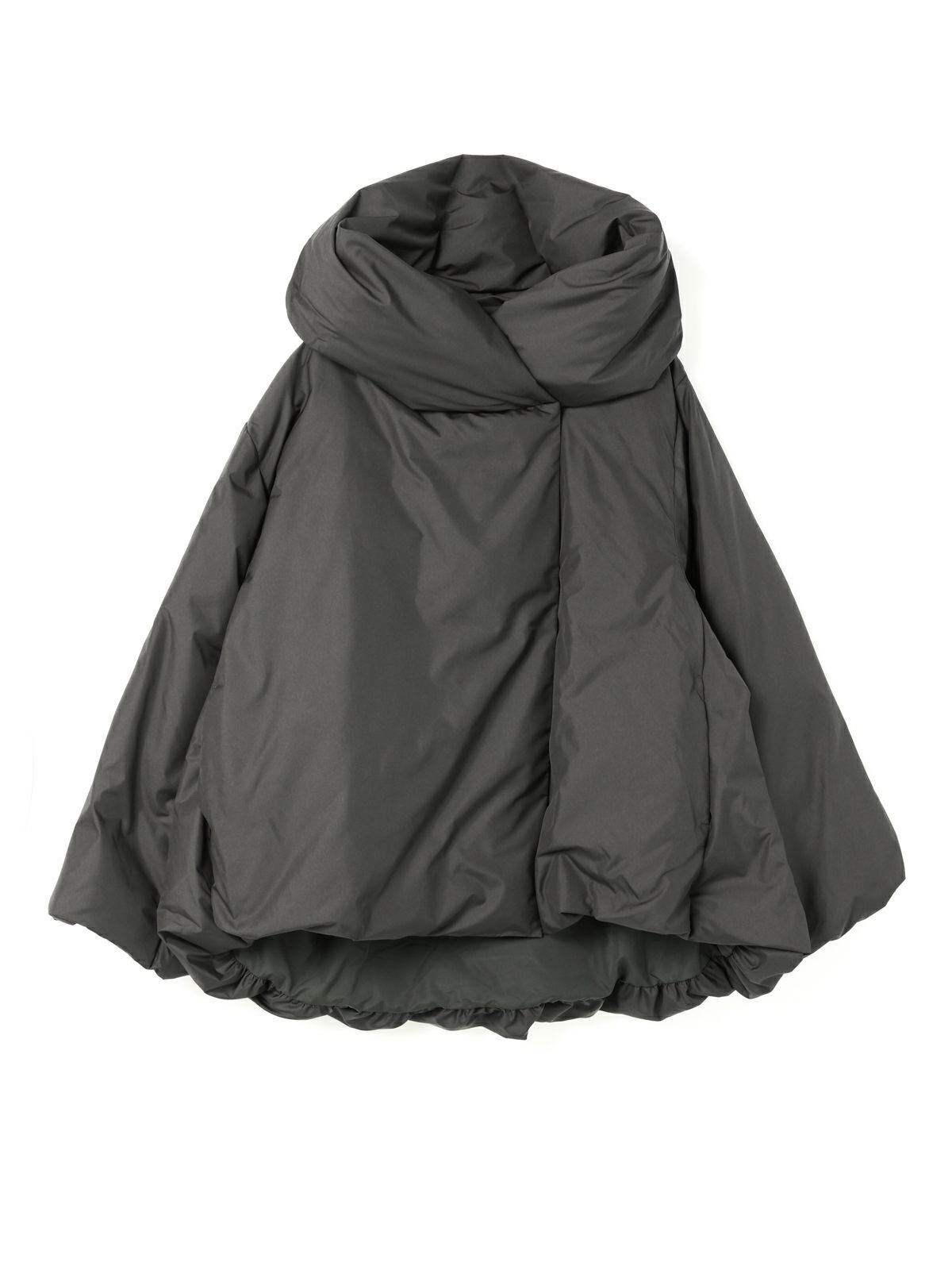 新品mizuiro ind フード付きショートダウンジャケット　ダークグレー mizuiro ind フード付きショートダウンジャケット｜ MARcourt ONLINE