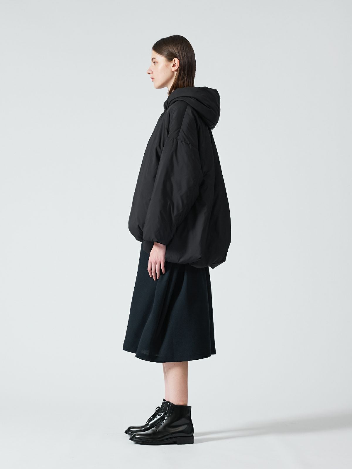 mizuiro ind フード付きショートダウンジャケット｜ MARcourt ONLINE