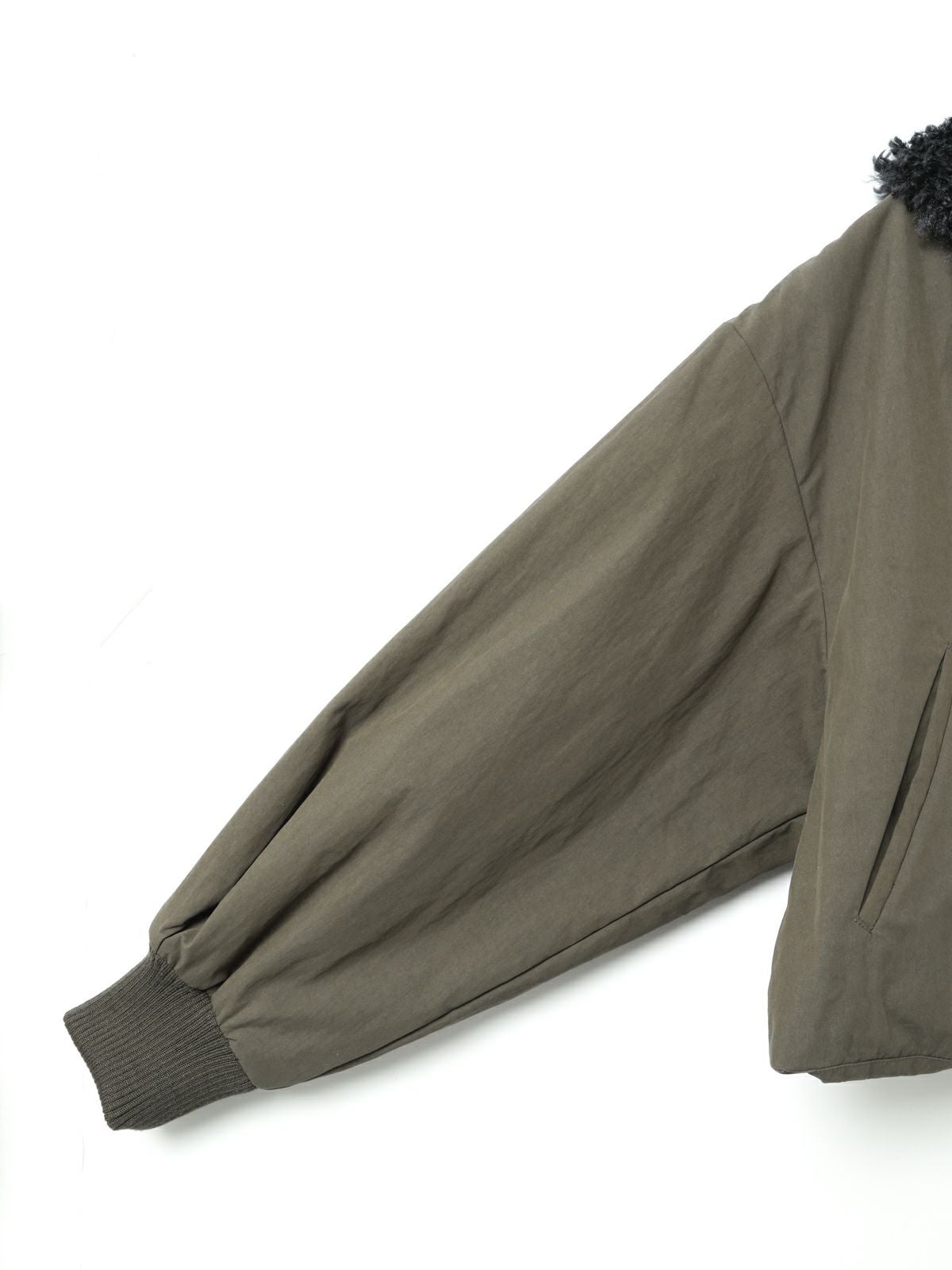 mizuiro ind ボアカラーショートジャケット｜ MARcourt ONLINE STORE