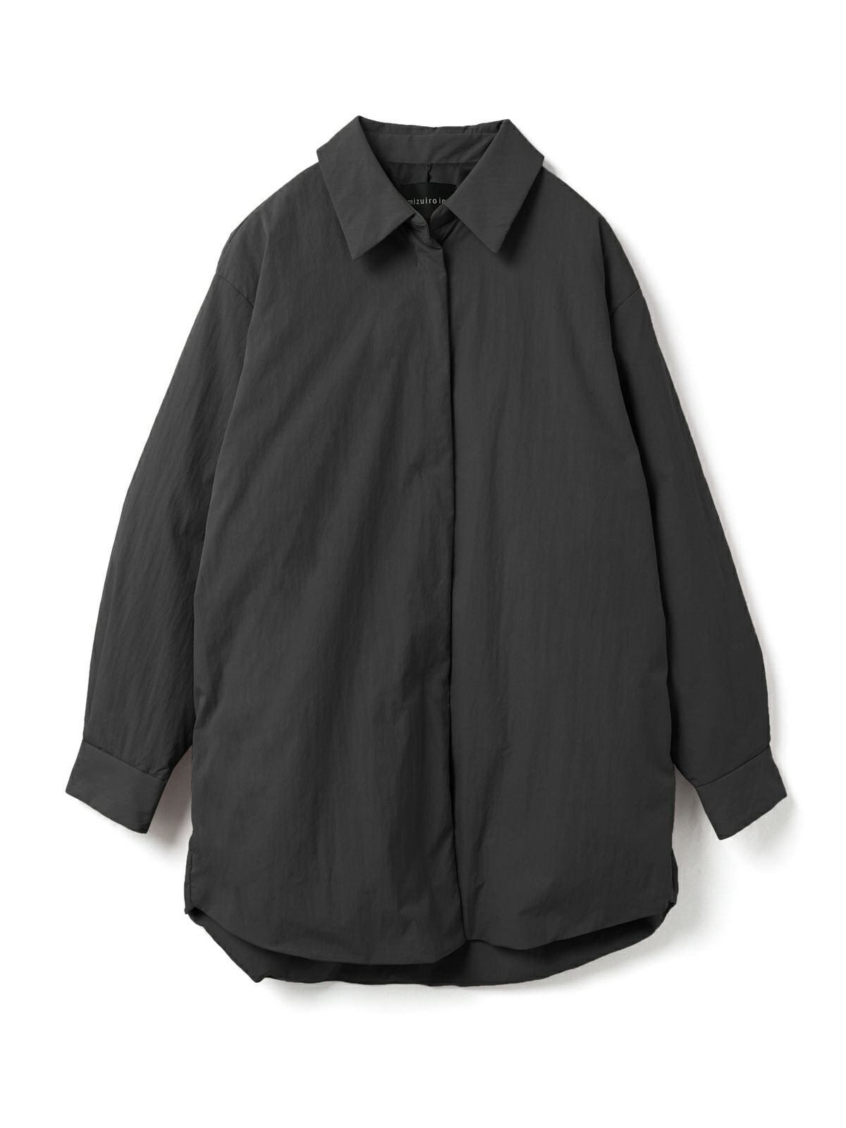 mizuiro ind ワイドパディングシャツジャケット｜ MARcourt ONLINE