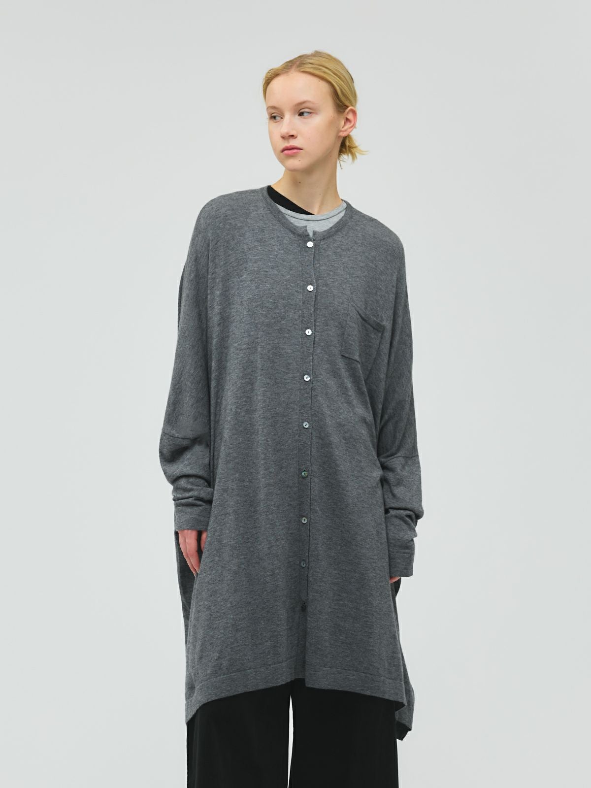 mizuiro ind ハイゲージスタンドカラーワンピース｜ MARcourt ONLINE