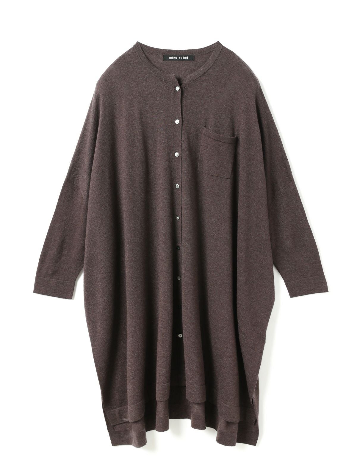mizuiro ind ハイゲージスタンドカラーワンピース｜ MARcourt ONLINE