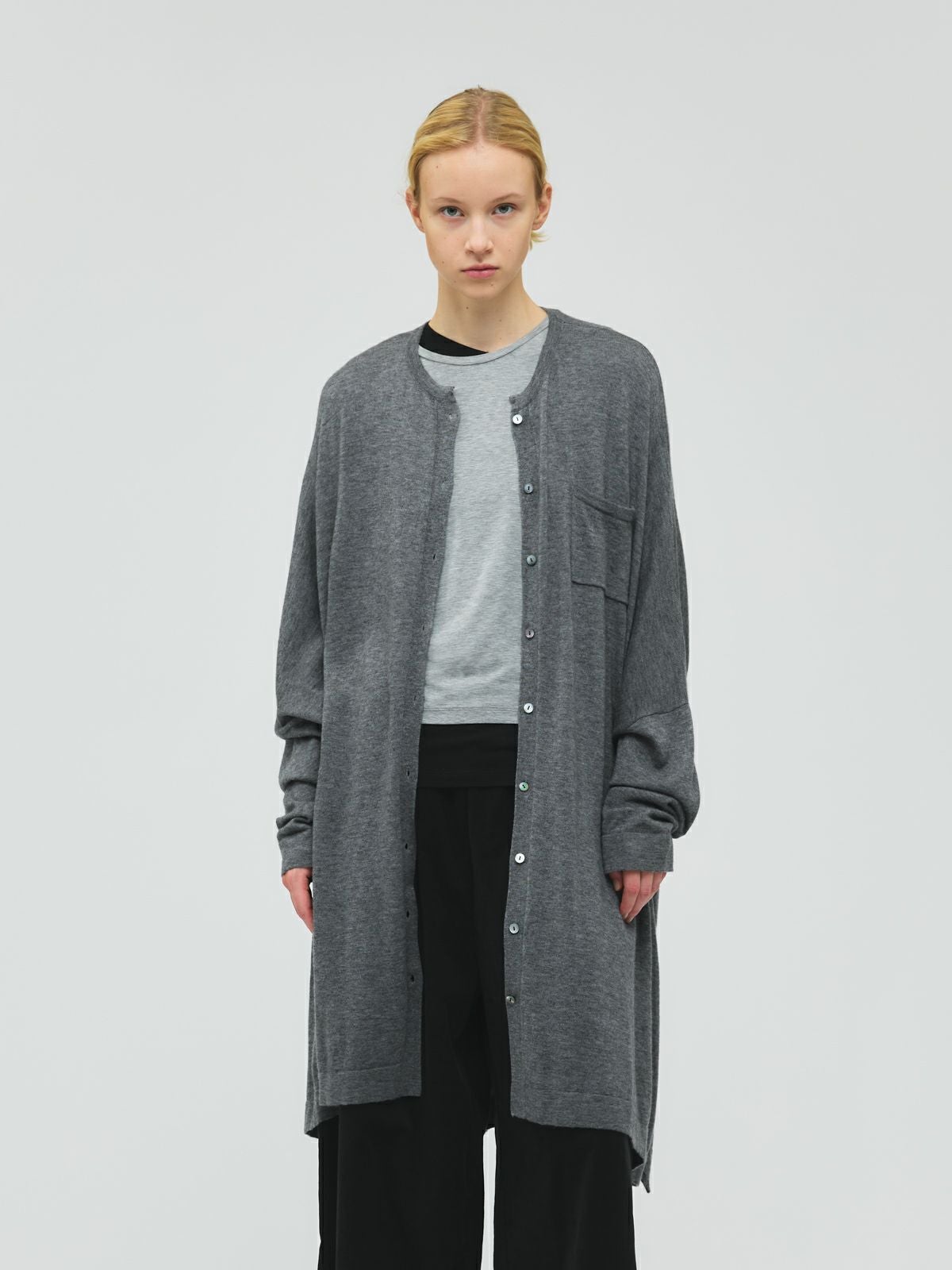 mizuiro ind ハイゲージスタンドカラーワンピース｜ MARcourt ONLINE