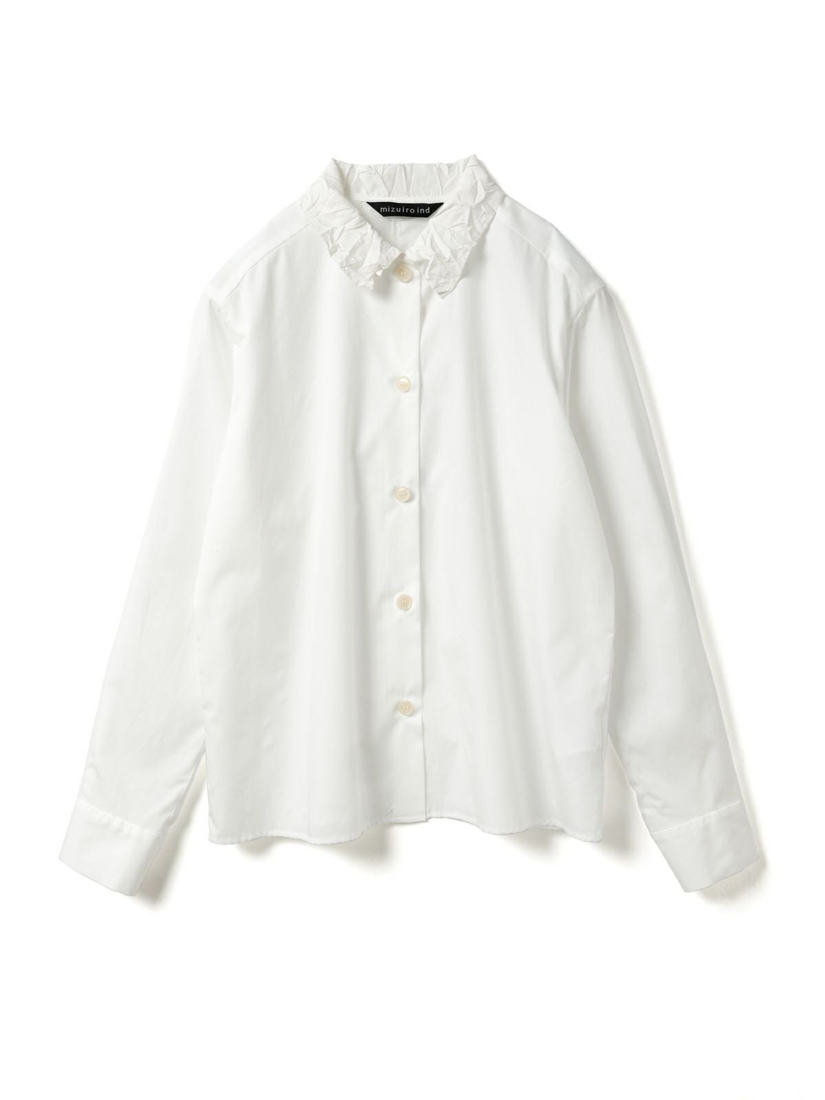 mizuiro ind ワッシャーカラーシャツ｜ MARcourt ONLINE STORE