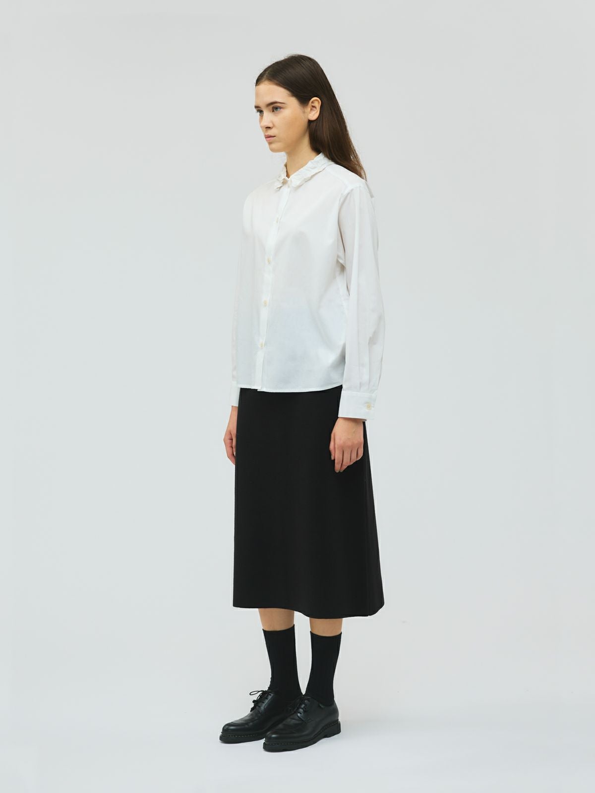 3/9(月)正午販売終了】mizuiro ind ワッシャーカラーシャツ｜ MARcourt