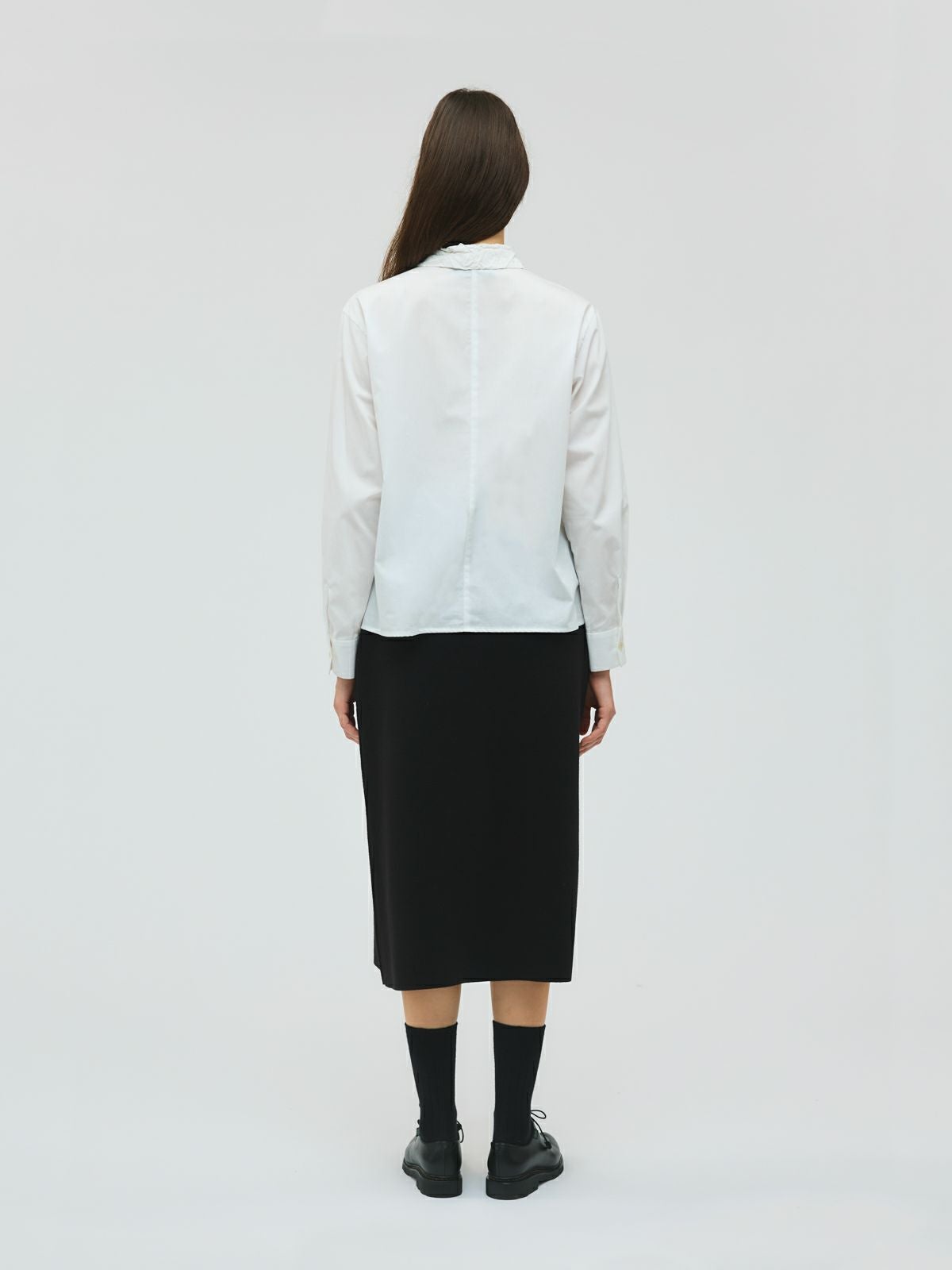 mizuiro ind ワッシャーカラーシャツ｜ MARcourt ONLINE STORE