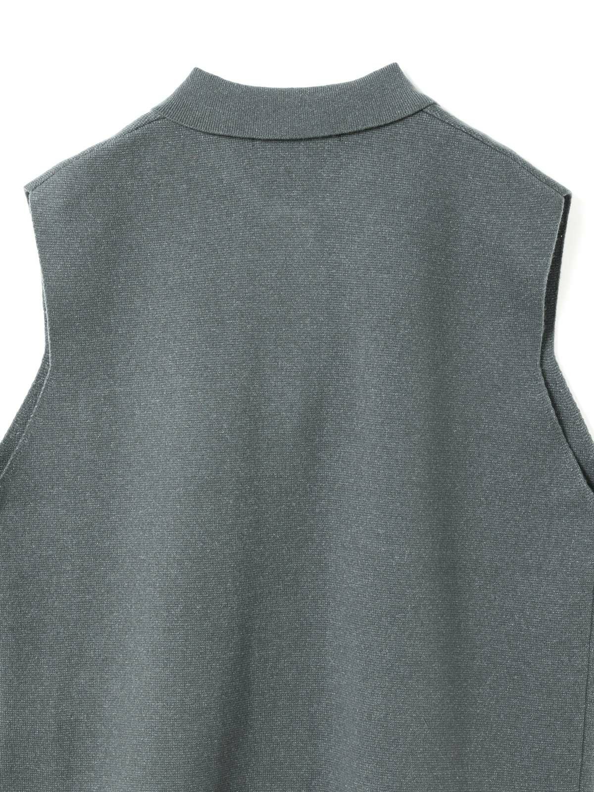 mizuiro ind 襟付きワイドベスト｜ MARcourt ONLINE STORE