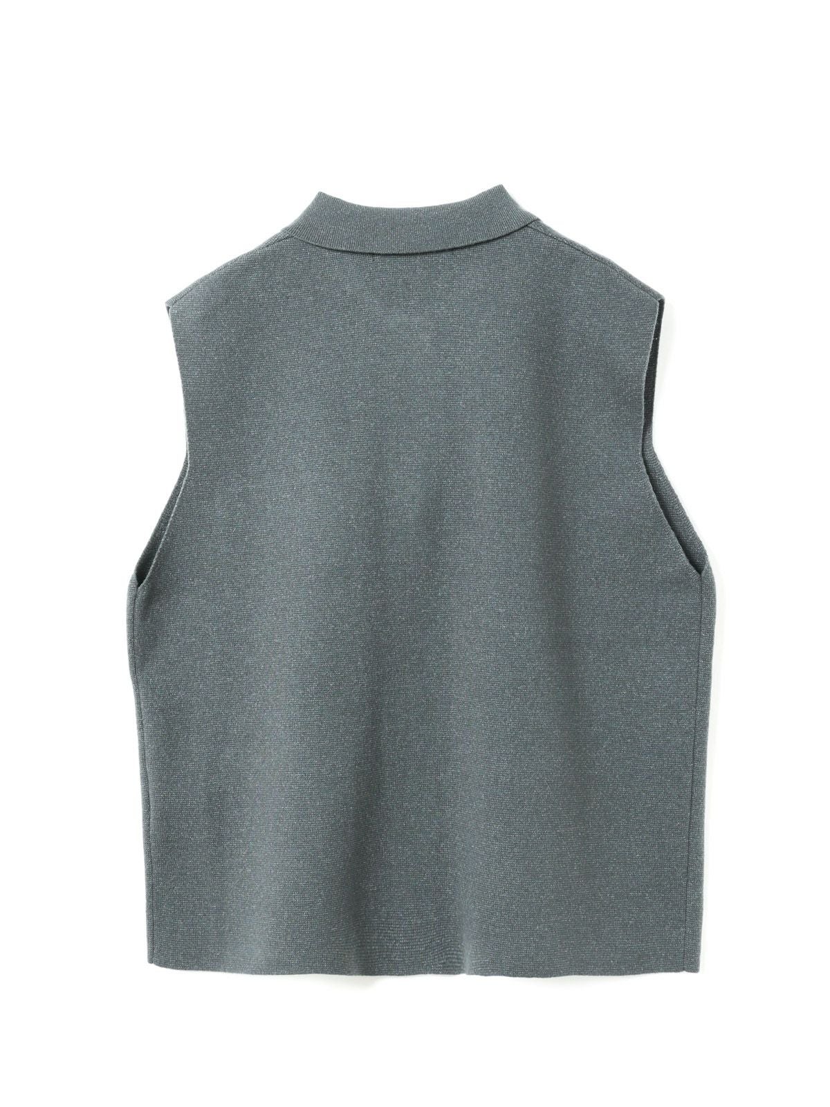 mizuiro ind 襟付きワイドベスト｜ MARcourt ONLINE STORE