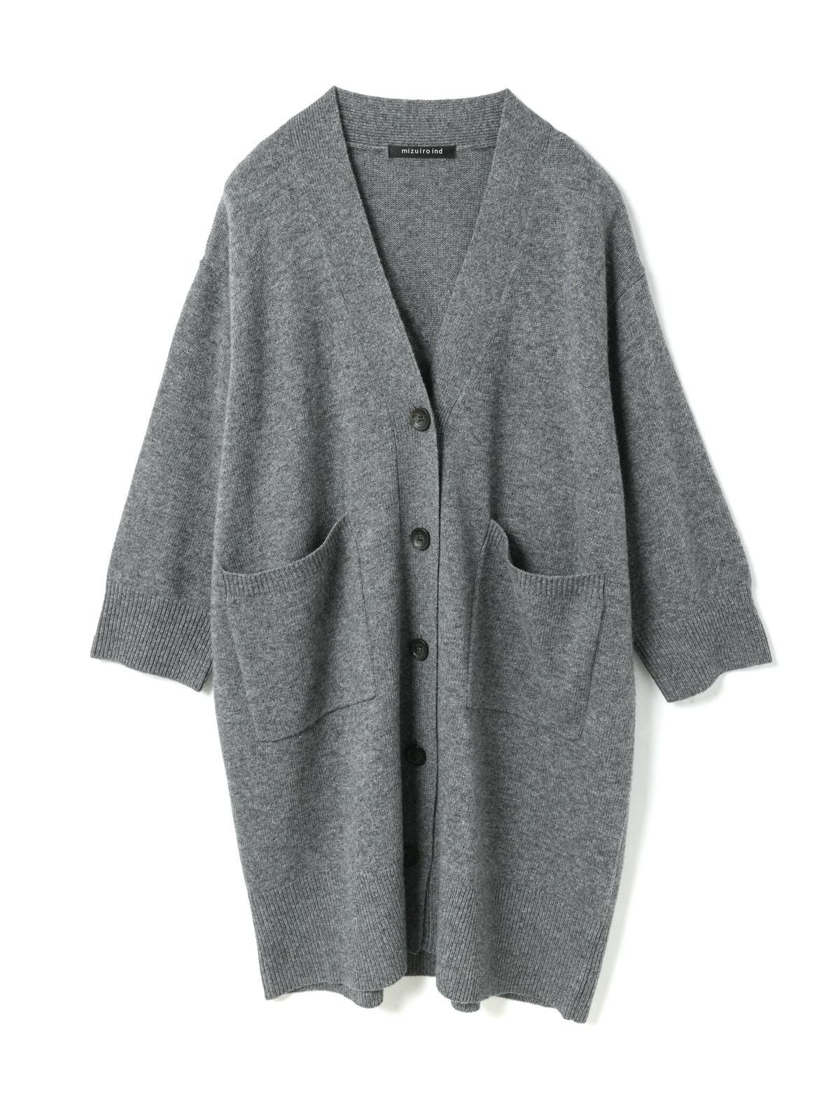 mizuiro ind ワイドVネックカーディガン｜ MARcourt ONLINE STORE