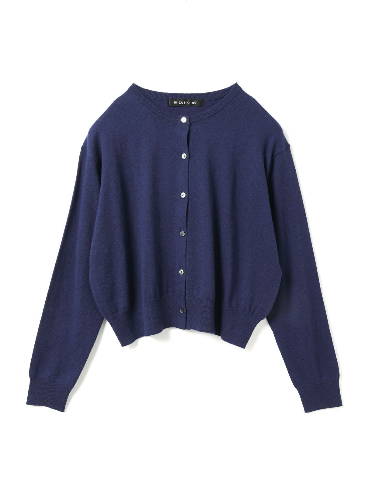 mizuiro ind クルーネックショートカーディガン｜ MARcourt ONLINE