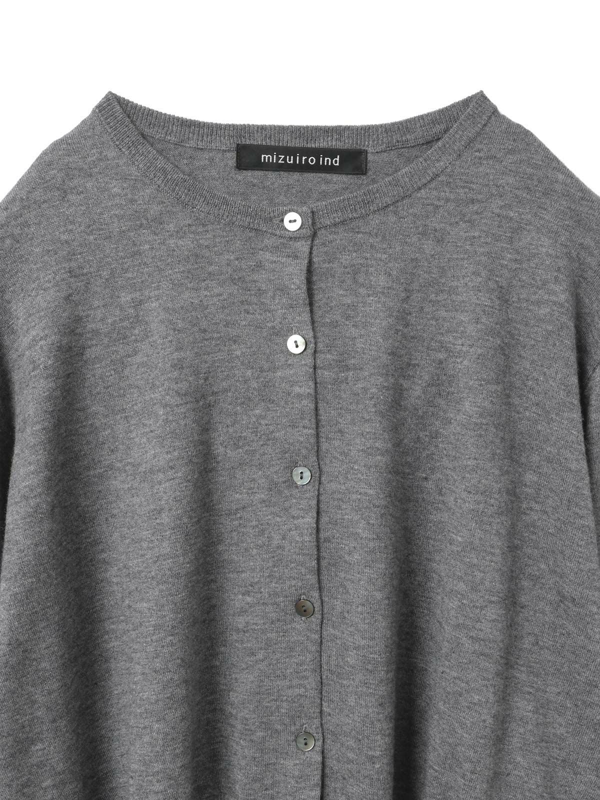 mizuiro ind クルーネックショートカーディガン｜ MARcourt ONLINE