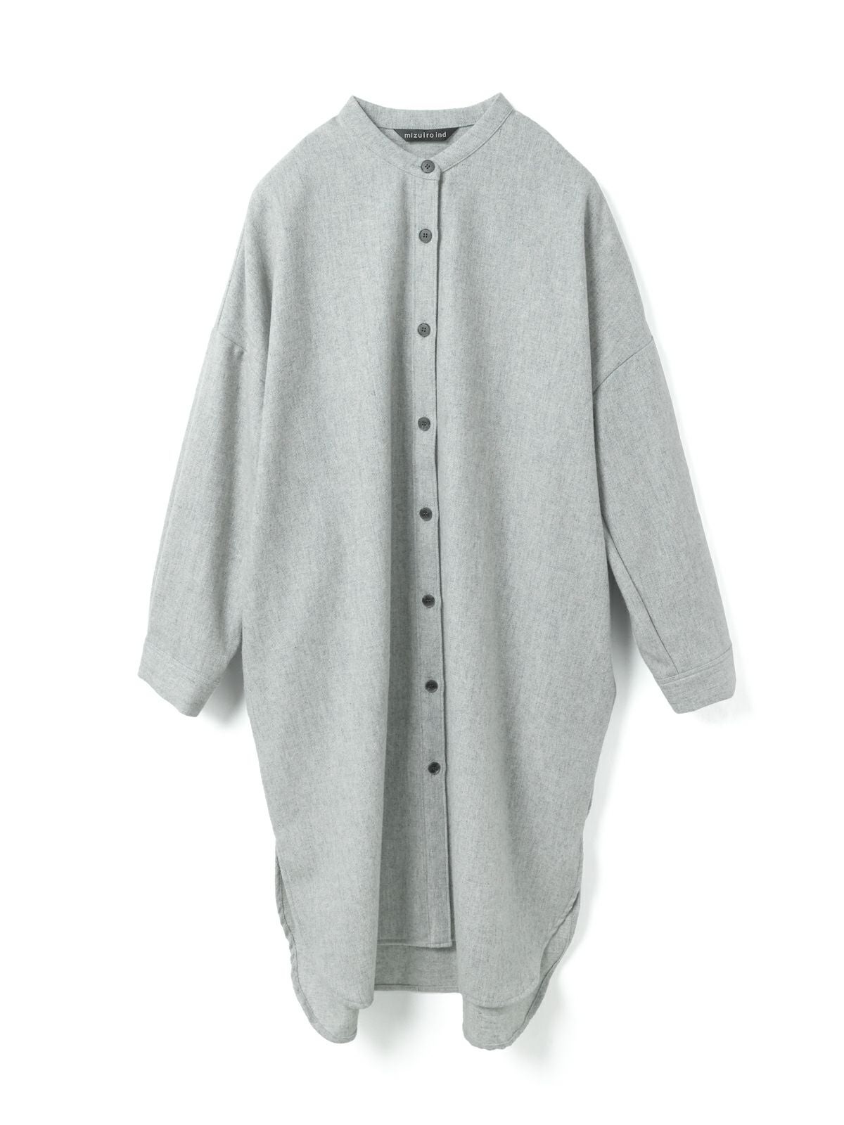 mizuiro ind スタンドカラーシャツワンピース｜ MARcourt ONLINE STORE