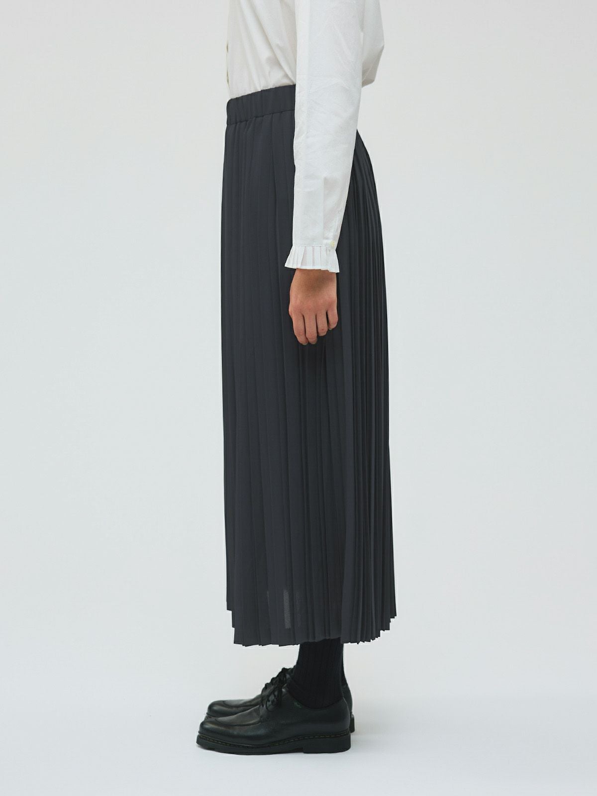 mizuiro ind ブラックロングスカート mizuiro ind ロングプリーツスカート｜ MARcourt ONLINE STORE