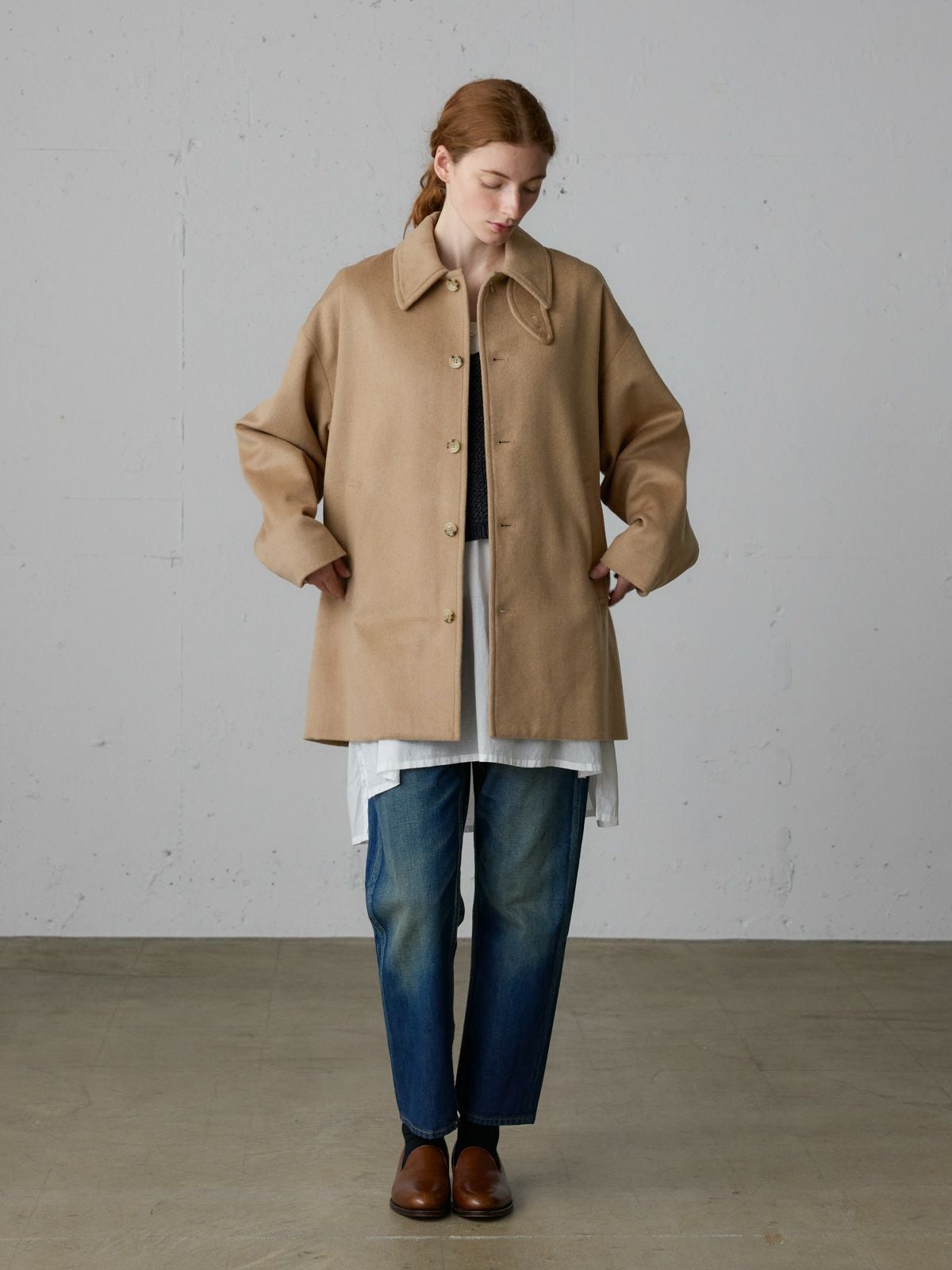 MidiUmi ステンカラーミドルコート｜ MARcourt ONLINE STORE