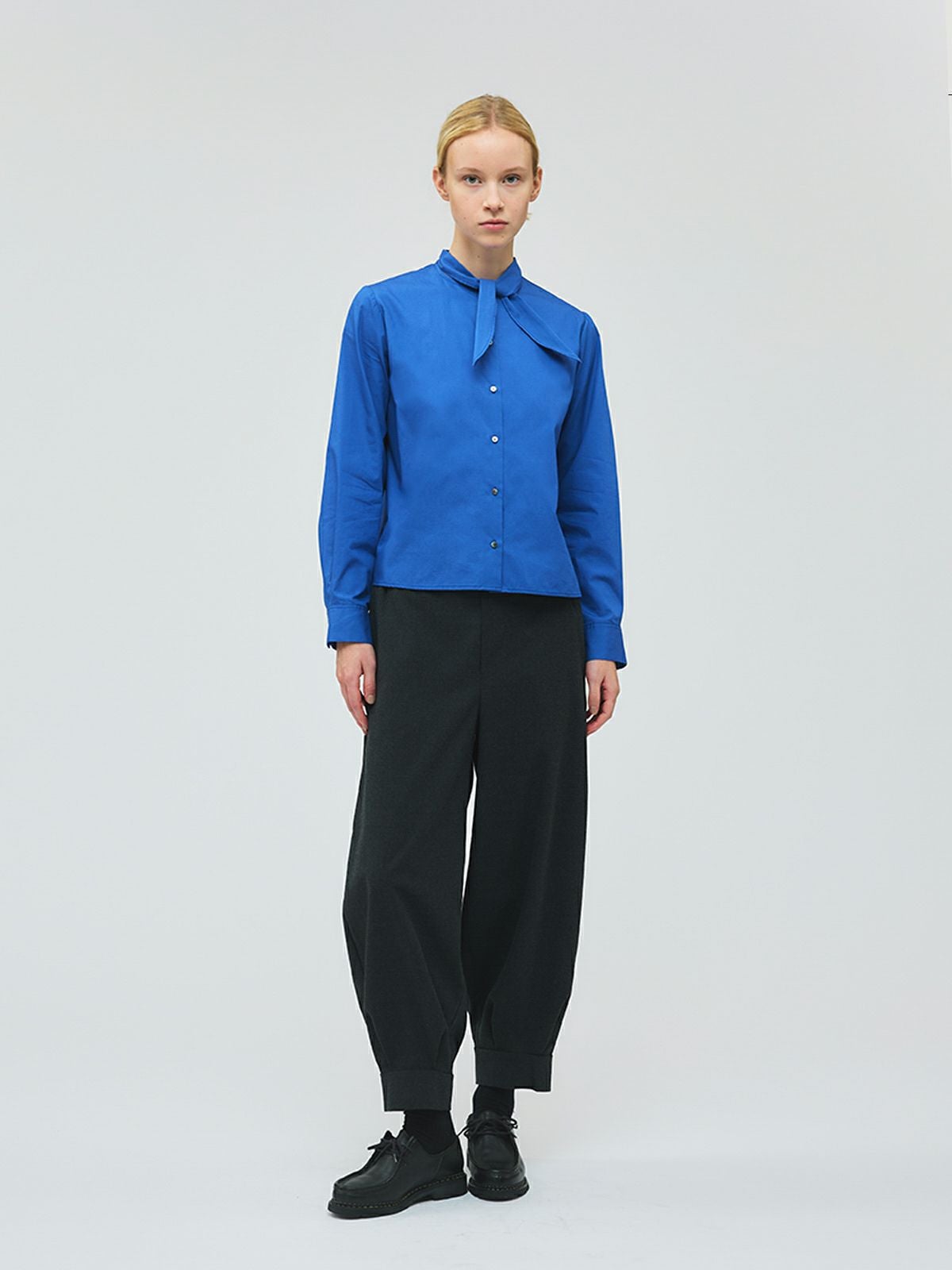 3/9(月)正午販売終了】mizuiro ind リボンタイシャツ｜ MARcourt