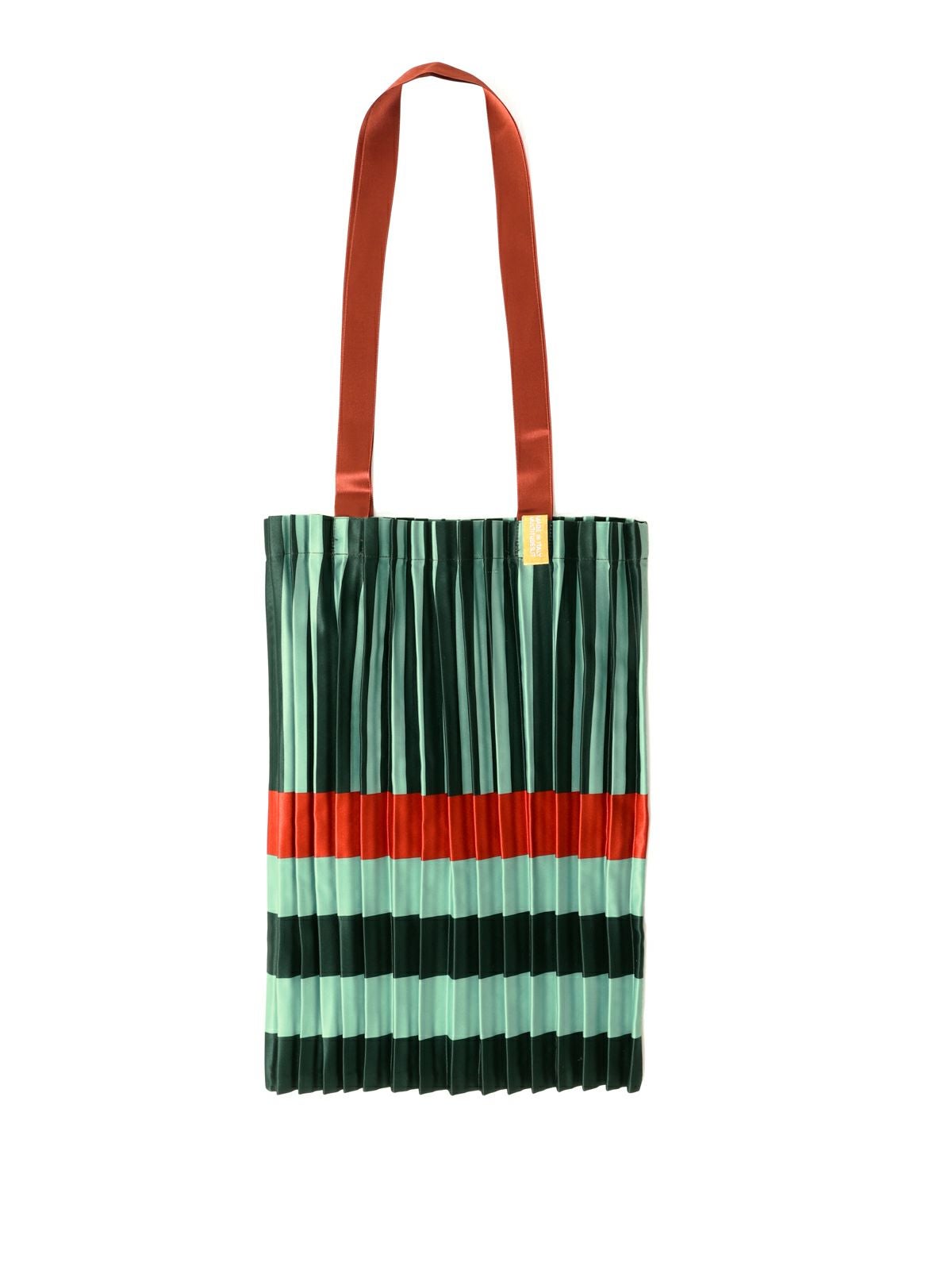 MULTITUDES TOTE BAG-サテンプリーツトートバッグ｜ MARcourt ONLINE