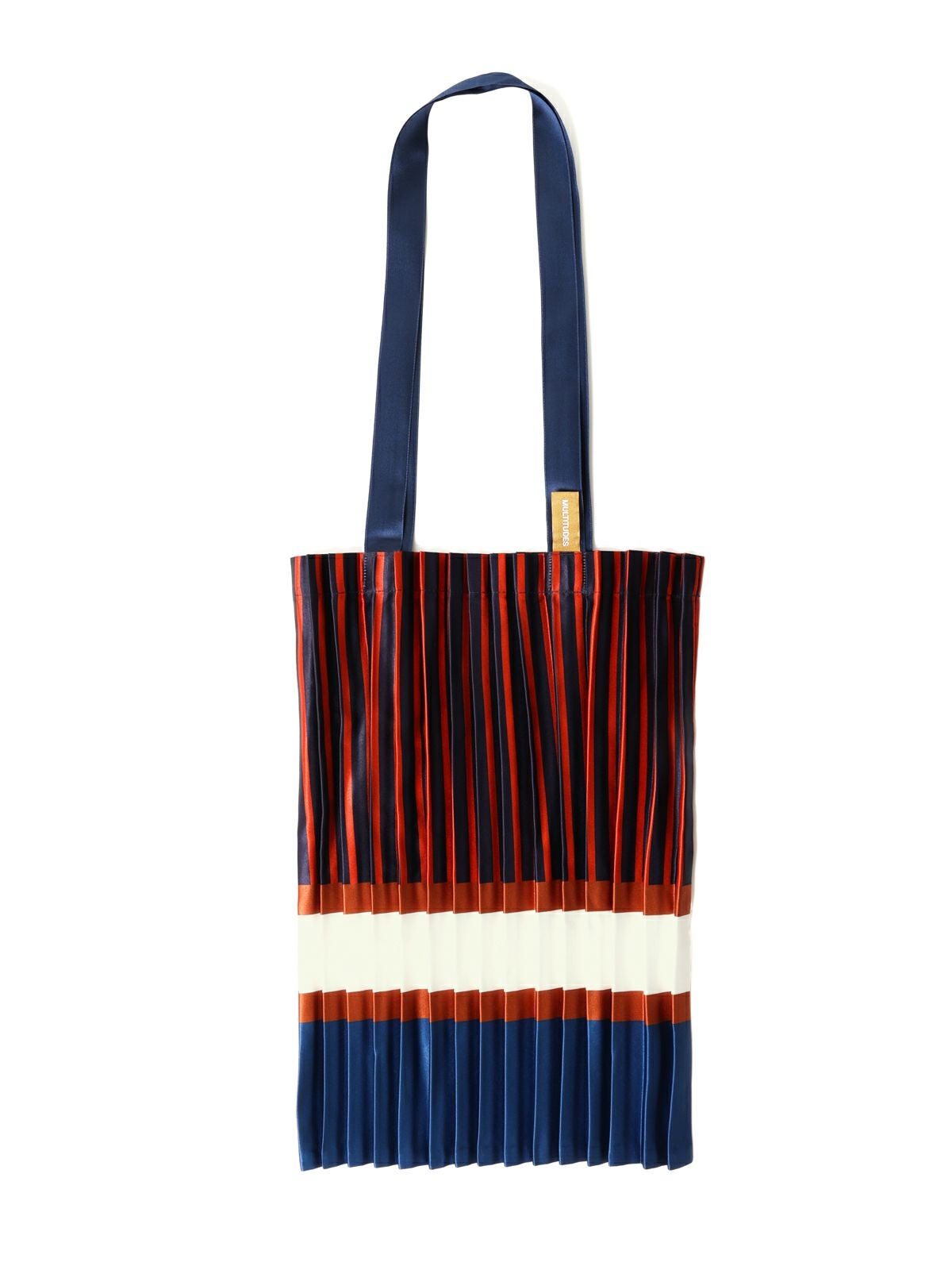 MULTITUDES TOTE BAG-サテンプリーツトートバッグ｜ MARcourt ONLINE