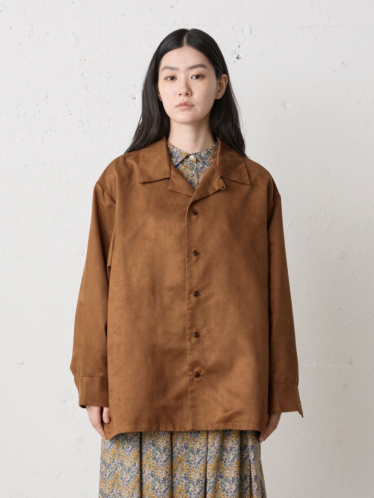 MidiUmi フェイクスエードシャツ｜ MARcourt ONLINE STORE