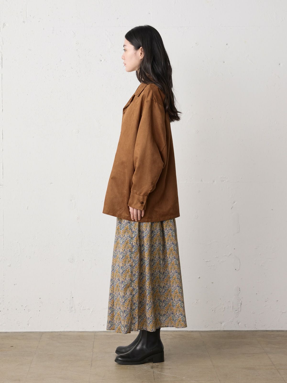 MidiUmi フェイクスエードシャツ｜ MARcourt ONLINE STORE
