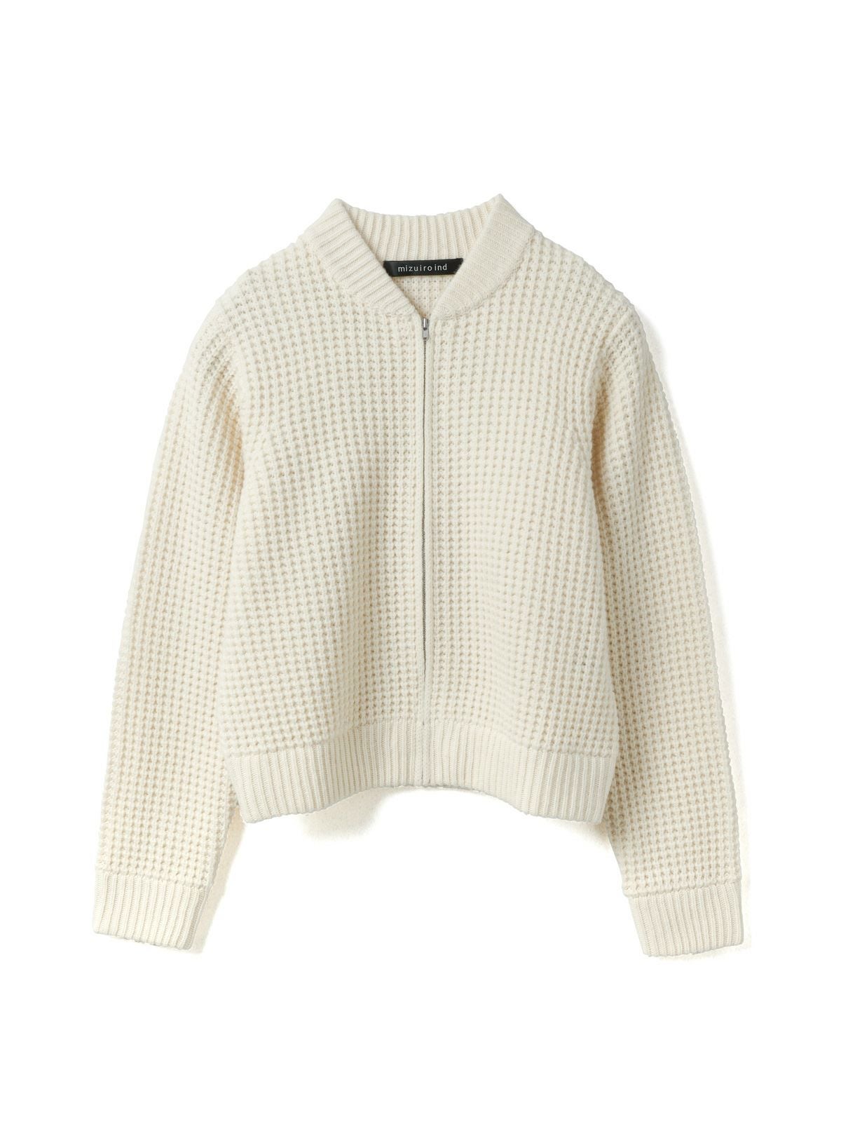 mizuiro ind ワッフルジップブルゾン｜ MARcourt ONLINE STORE