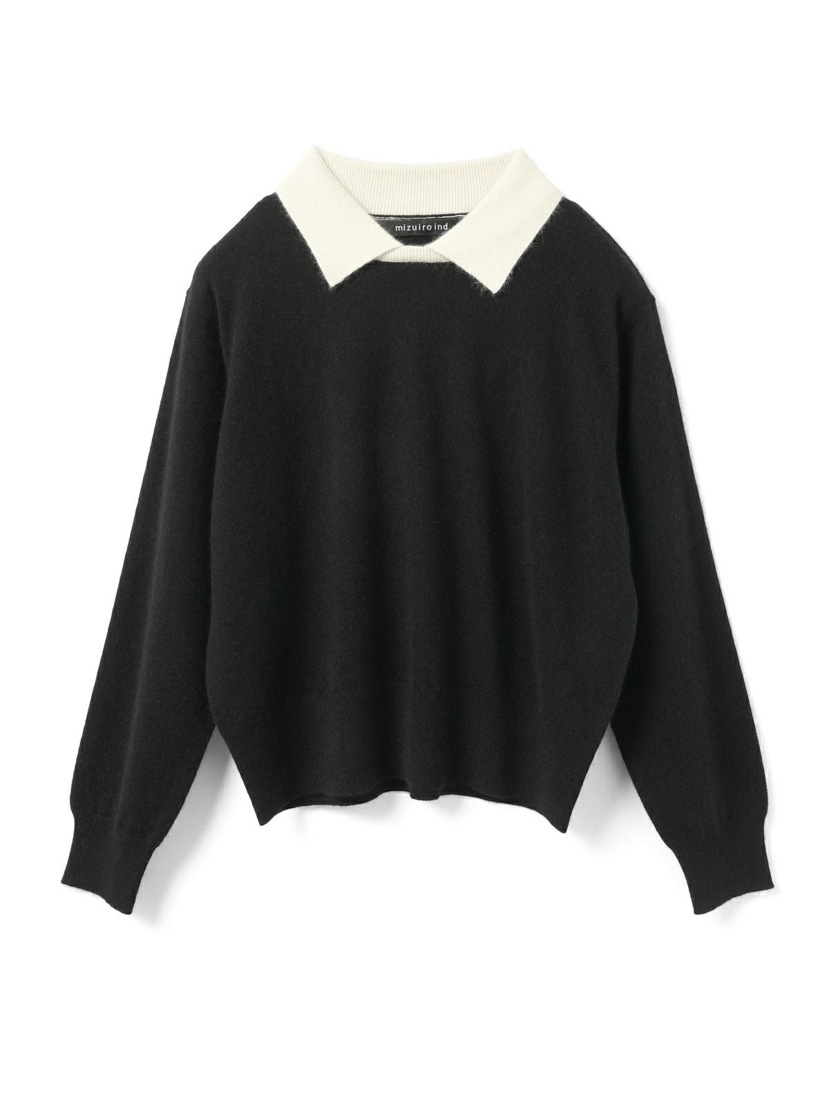 mizuiro ind ハイゲージ襟付きプルオーバー｜ MARcourt ONLINE STORE
