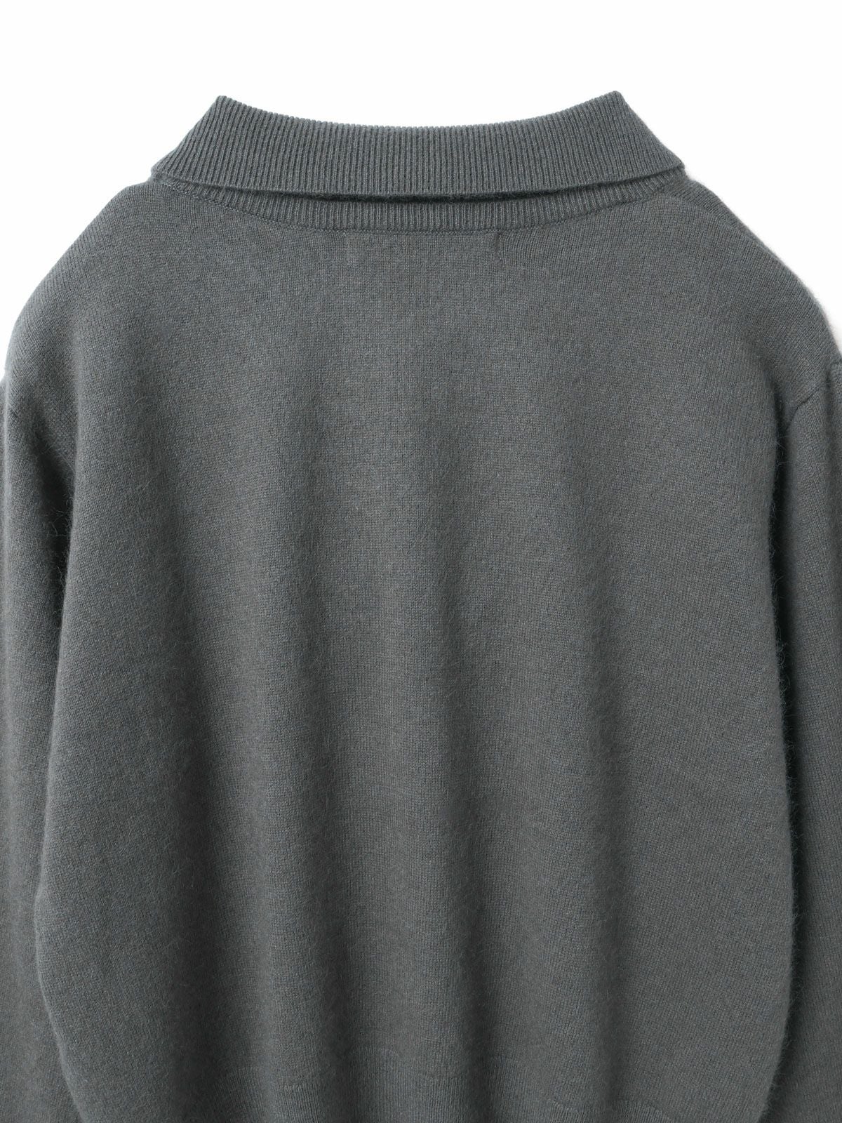 mizuiro ind ハイゲージ襟付きプルオーバー｜ MARcourt ONLINE STORE