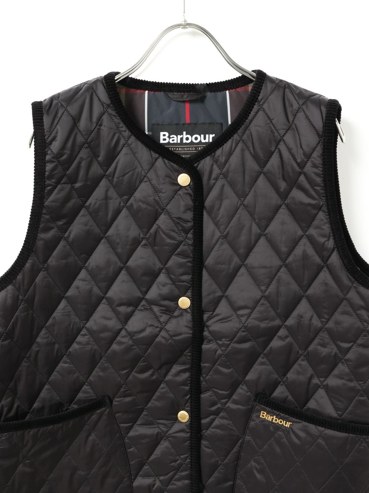 バブアー キルティングベスト　イギリス製　イングランド製　3クラウン BARBOUR キルティングベスト｜ MARcourt ONLINE STORE - マーコート