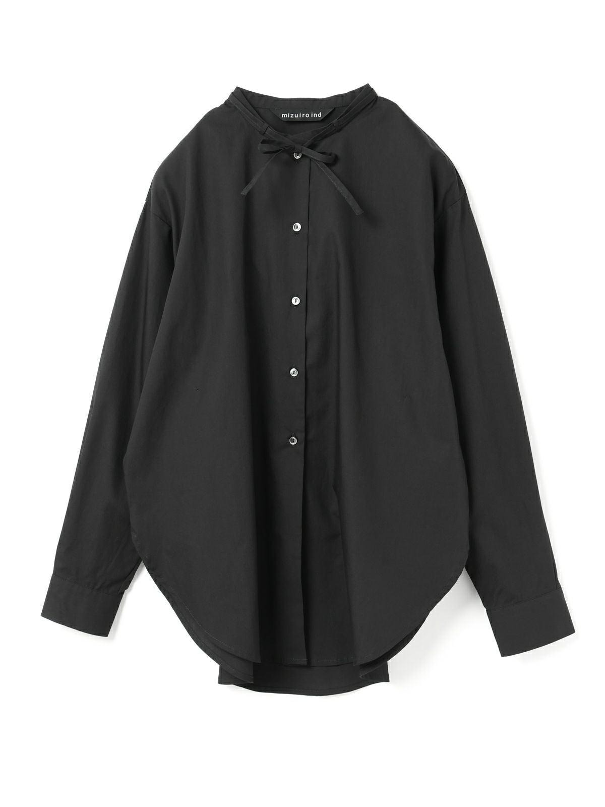 mizuiro ind リボンタイロングシャツ｜ MARcourt ONLINE STORE