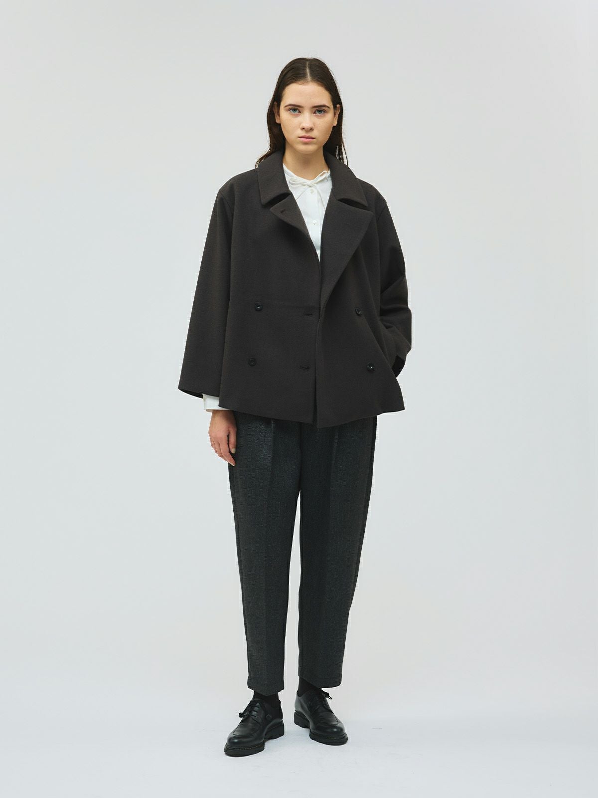 mizuiro ind リボンタイロングシャツ｜ MARcourt ONLINE STORE