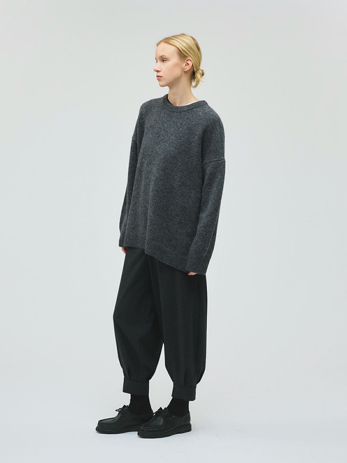 mizuiro ind MG/クルーネックワイドプルオーバー｜ MARcourt ONLINE