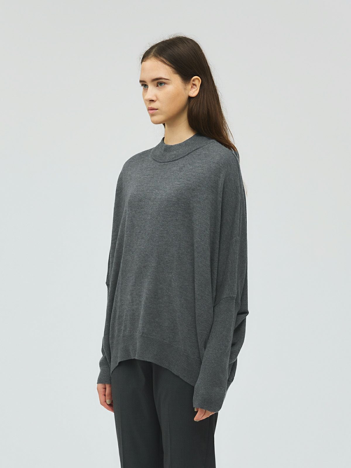 mizuiro ind コクーンリブスリーブプルオーバー｜ MARcourt ONLINE