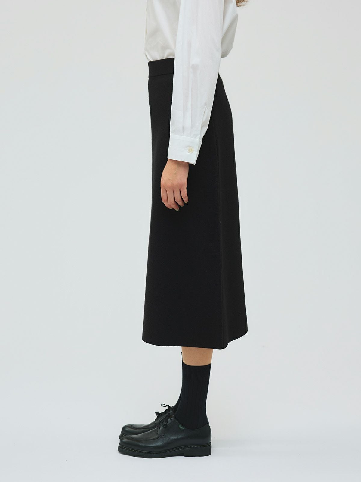 3/9(月)正午販売終了】mizuiro ind シードステッチAラインスカート