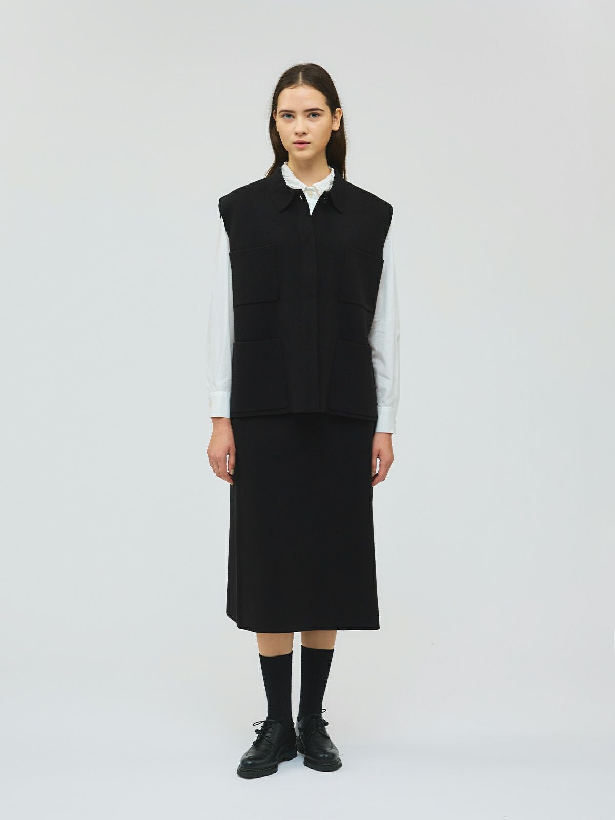 mizuiro ind シードステッチAラインスカート｜ MARcourt ONLINE STORE