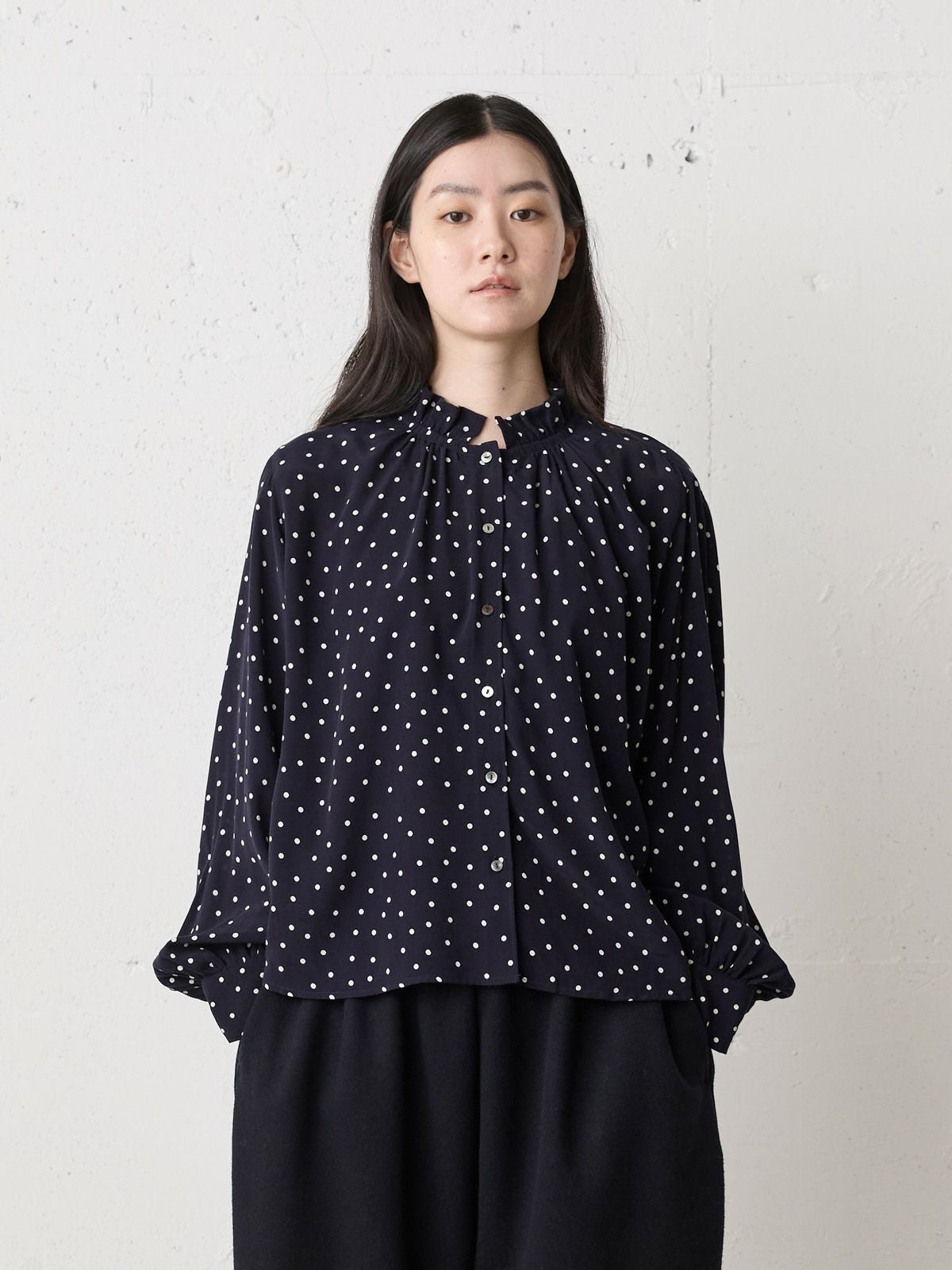 MidiUmi リバティプリントシャツ｜ MARcourt ONLINE STORE