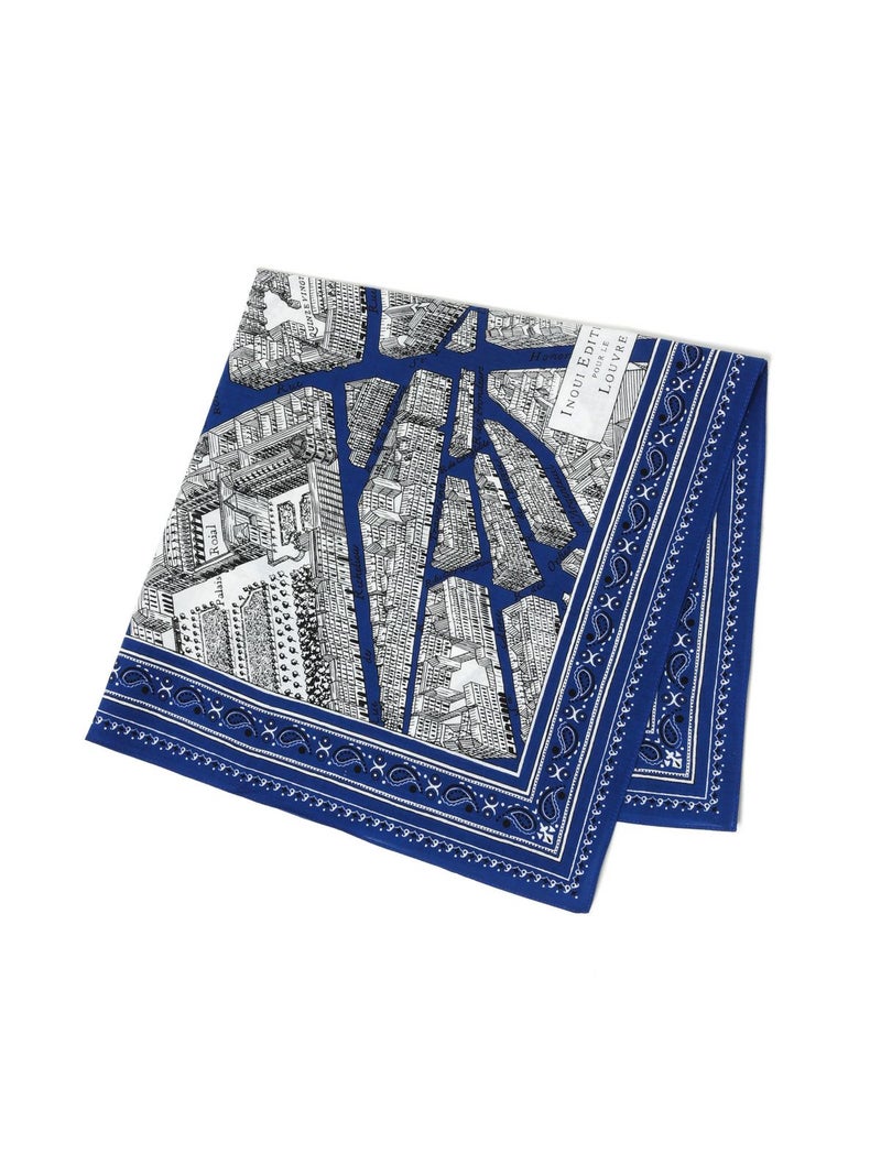 INOUI EDITIONS ルーヴルスクエアスカーフ