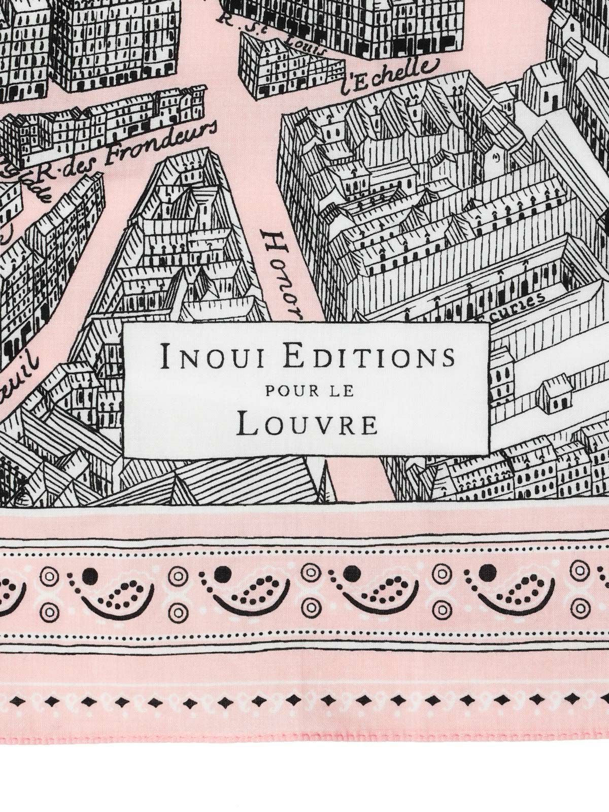 INOUI EDITIONS ルーヴルスクエアスカーフ｜ MARcourt ONLINE STORE