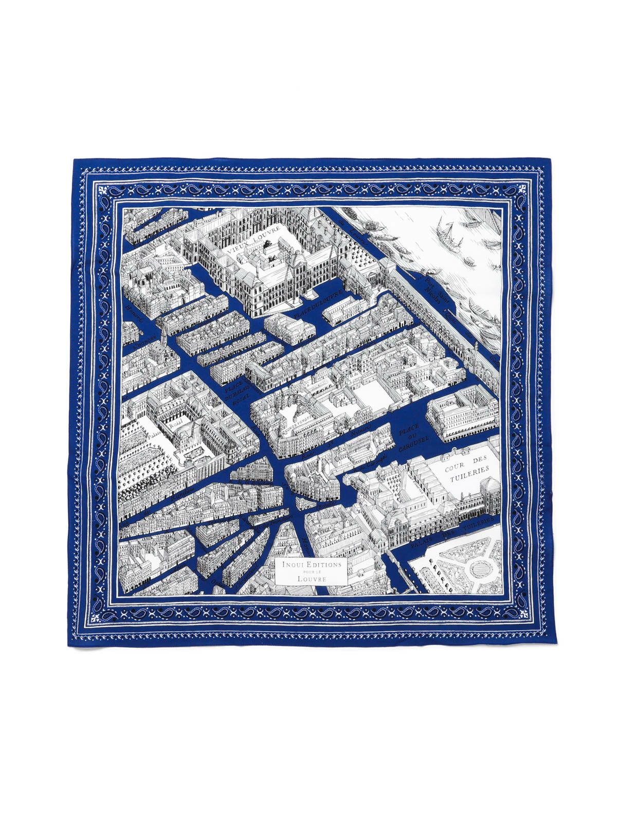 INOUI EDITIONS ルーヴルスクエアスカーフ｜ MARcourt ONLINE STORE