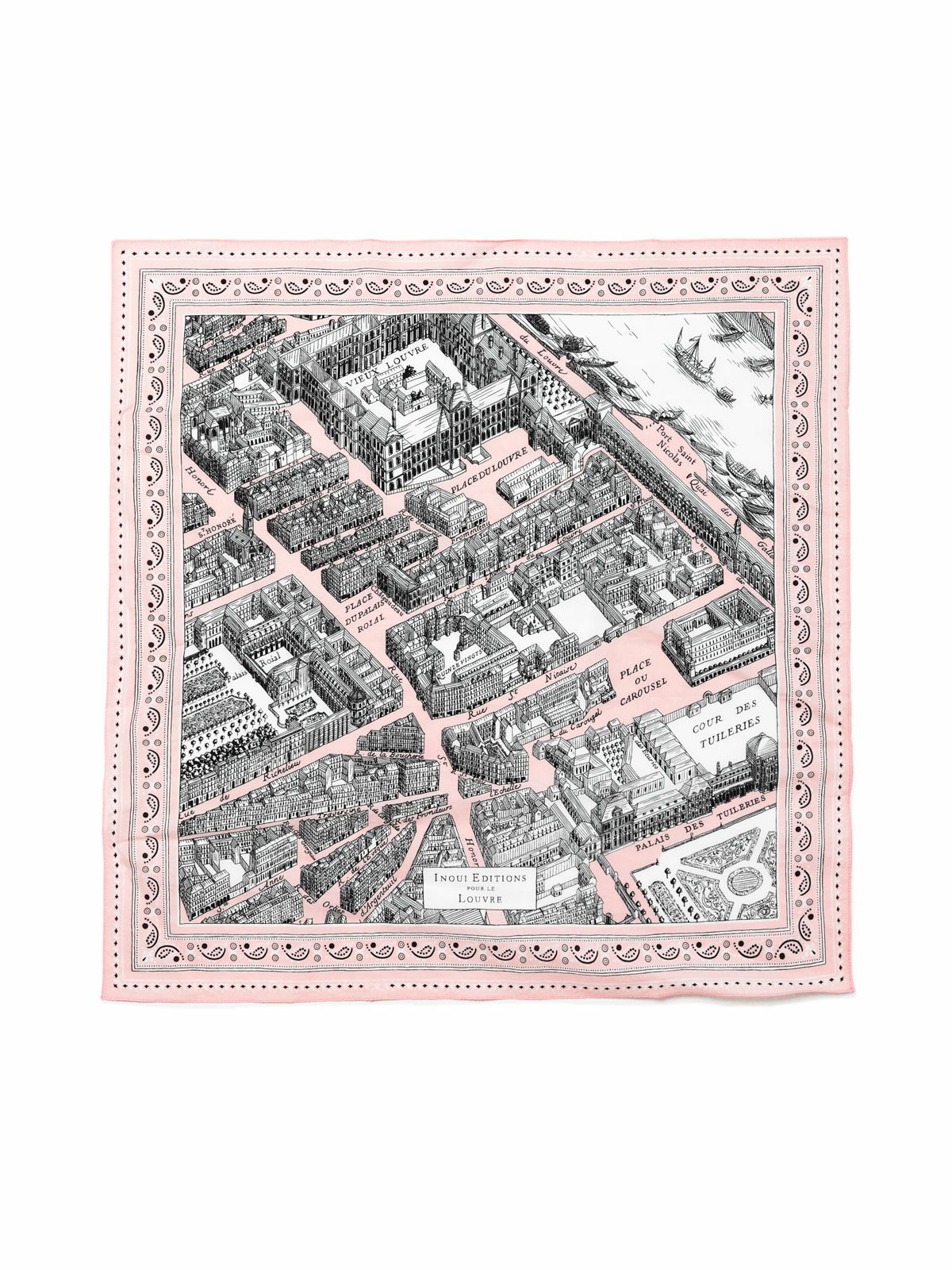 INOUI EDITIONS ルーヴルスクエアスカーフ｜ MARcourt ONLINE STORE