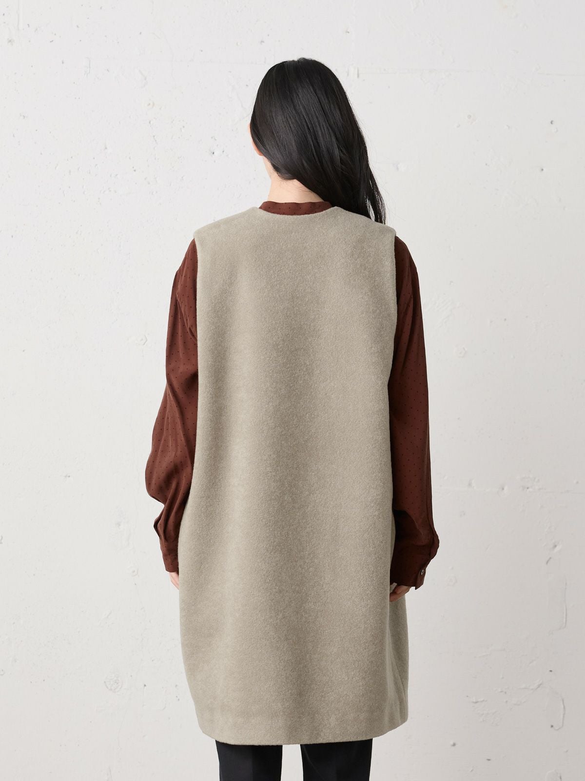 MidiUmi ブークレロングベスト｜ MARcourt ONLINE STORE - マーコート