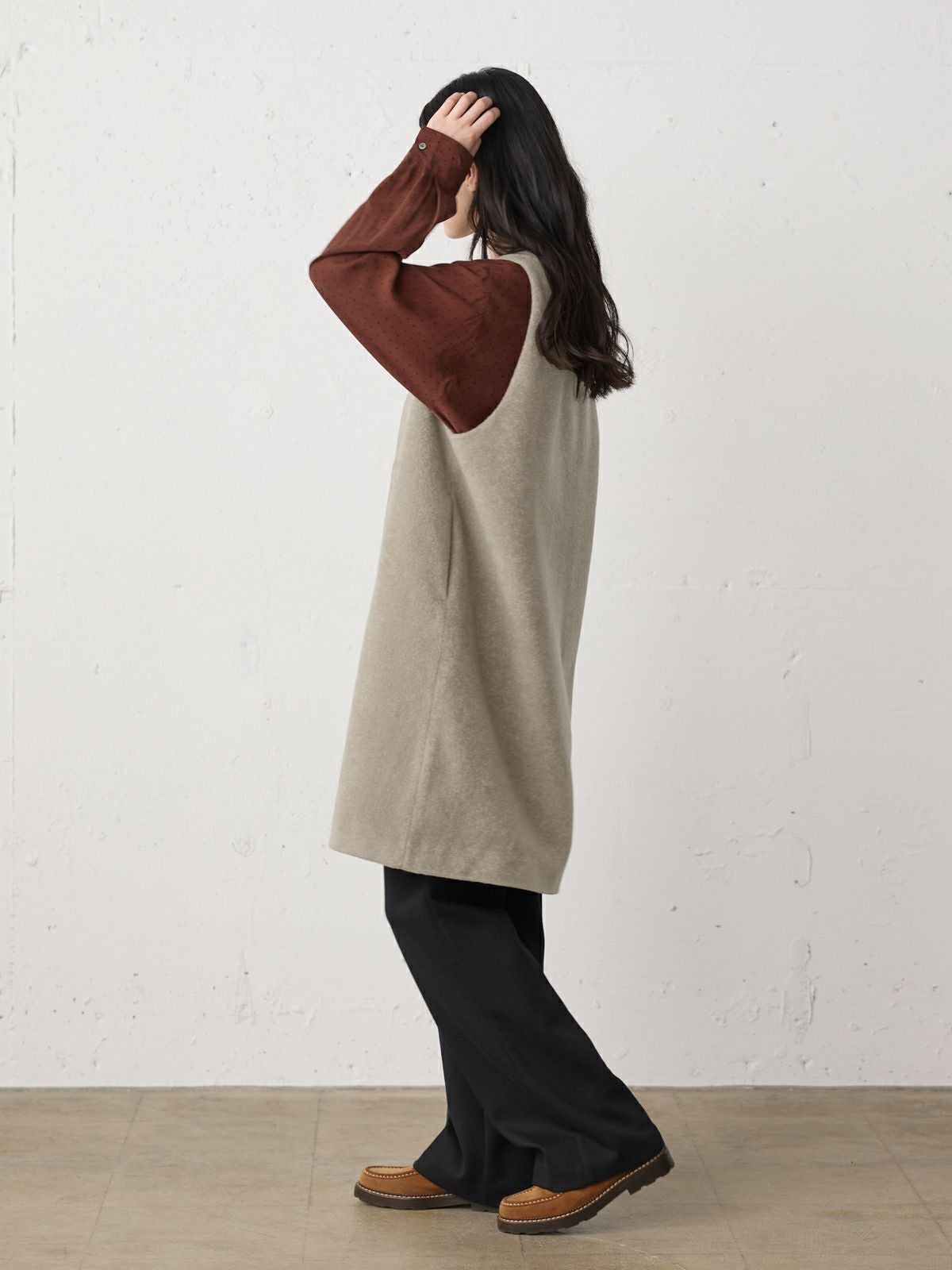 MidiUmi ブークレロングベスト｜ MARcourt ONLINE STORE - マーコート