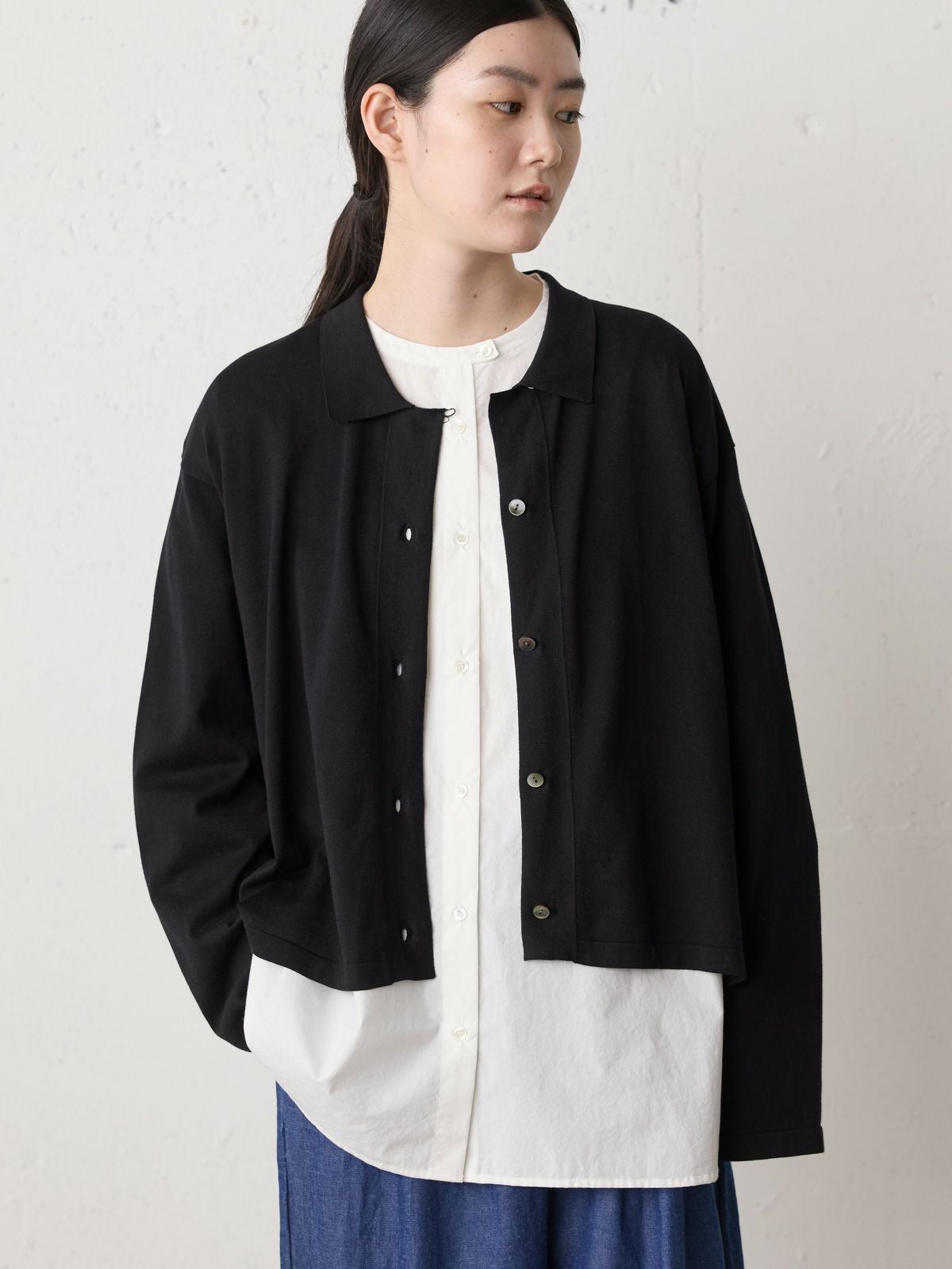 MidiUmi ニットシャツカーディガン｜ MARcourt ONLINE STORE