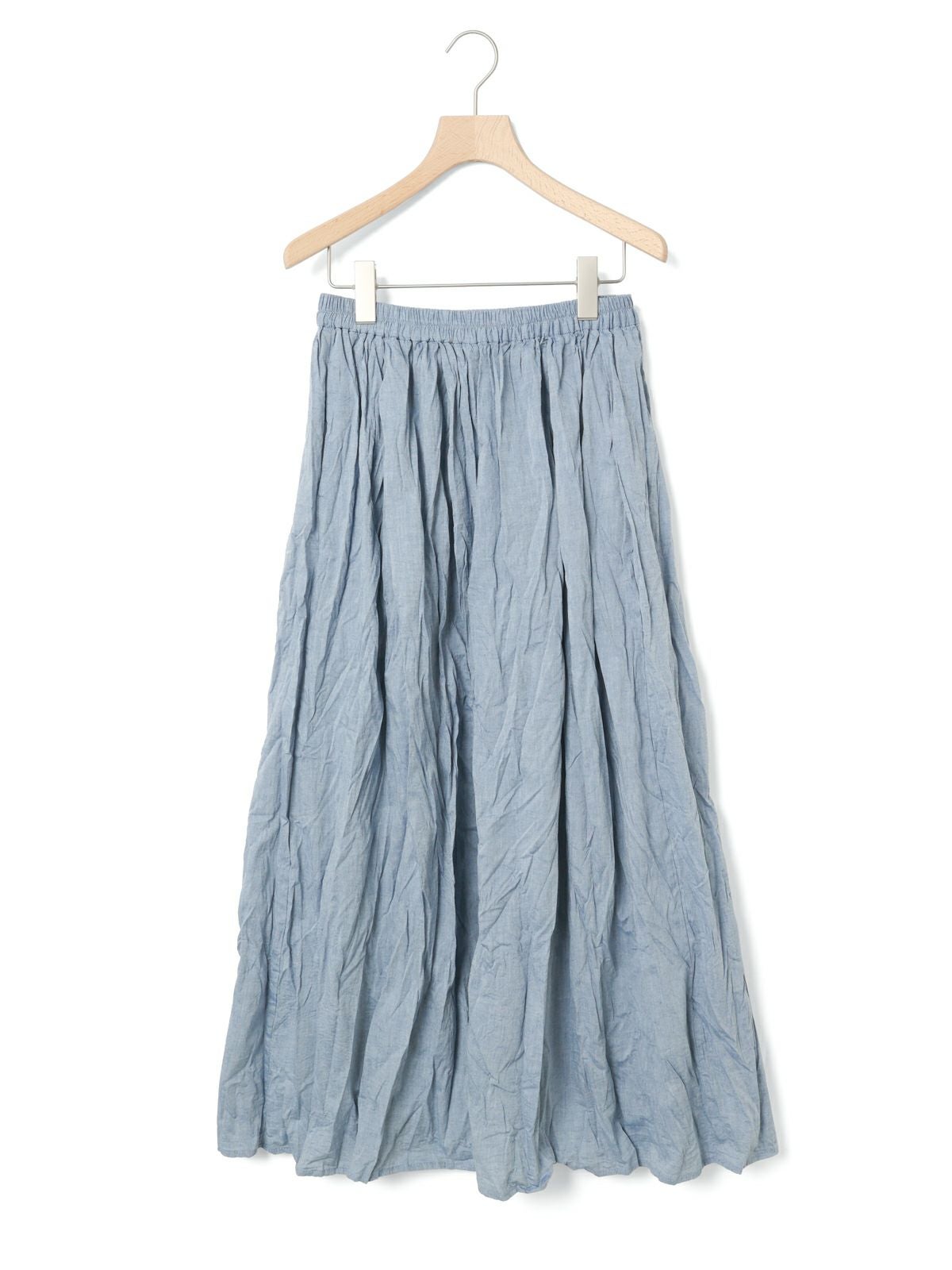 MidiUmi シャンブレーギャザースカート｜ MARcourt ONLINE STORE