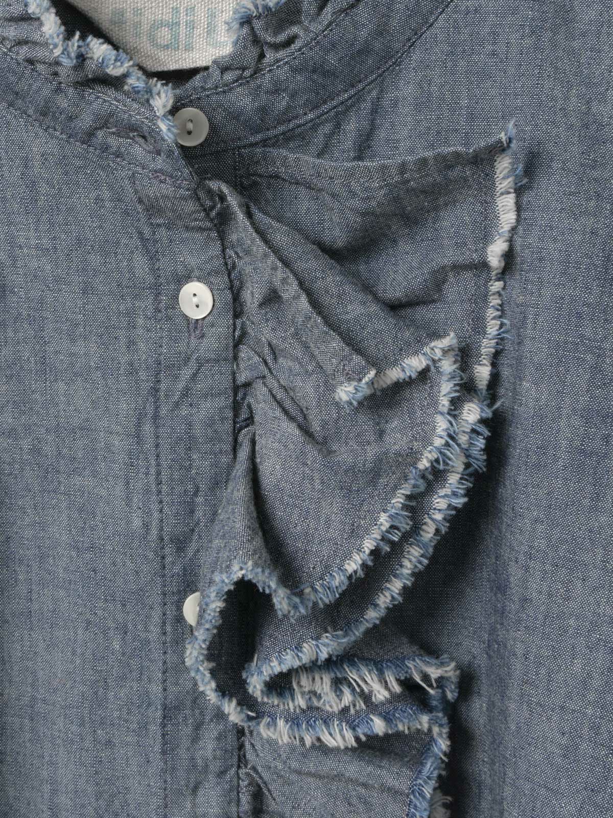 MidiUmi ダンガリーズラッフルシャツ｜ MARcourt ONLINE STORE