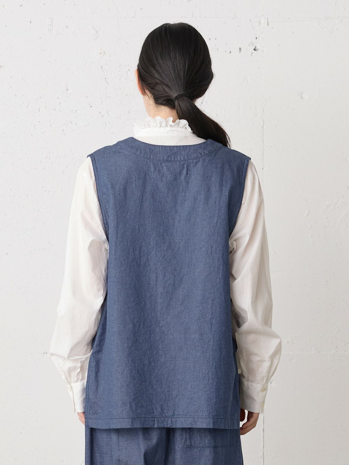 MidiUmi デニムサイドストラップベスト｜ MARcourt ONLINE STORE