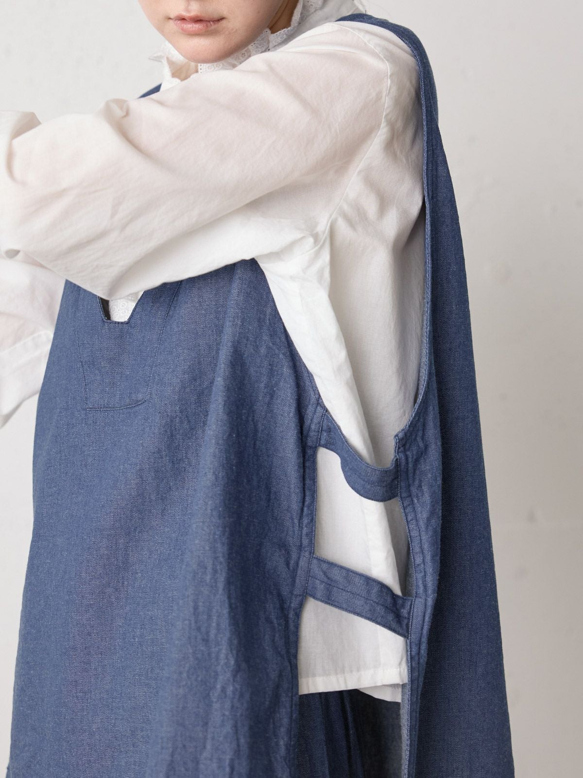 MidiUmi デニムサイドストラップベスト｜ MARcourt ONLINE STORE