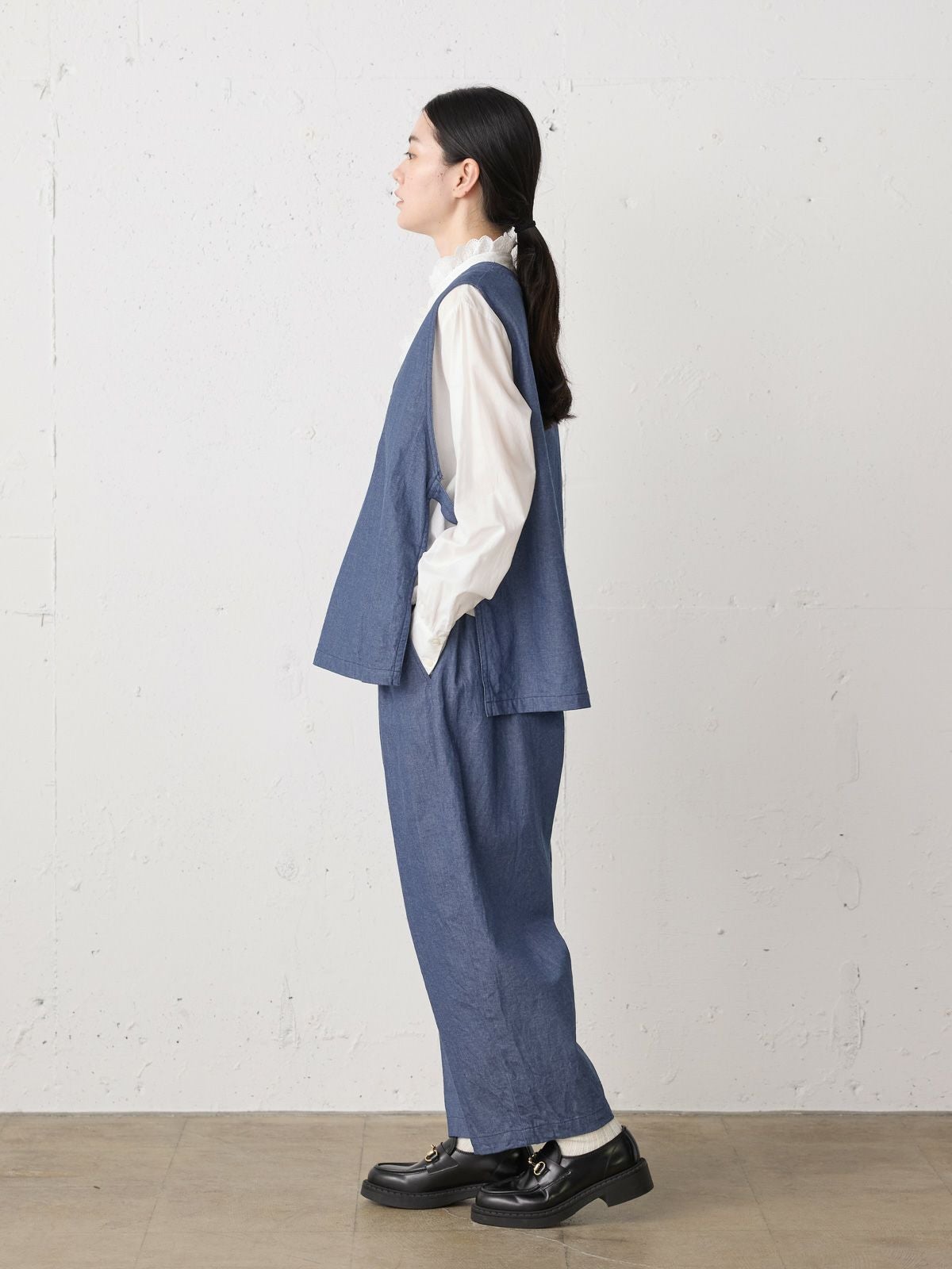MidiUmi デニムサイドストラップベスト｜ MARcourt ONLINE STORE